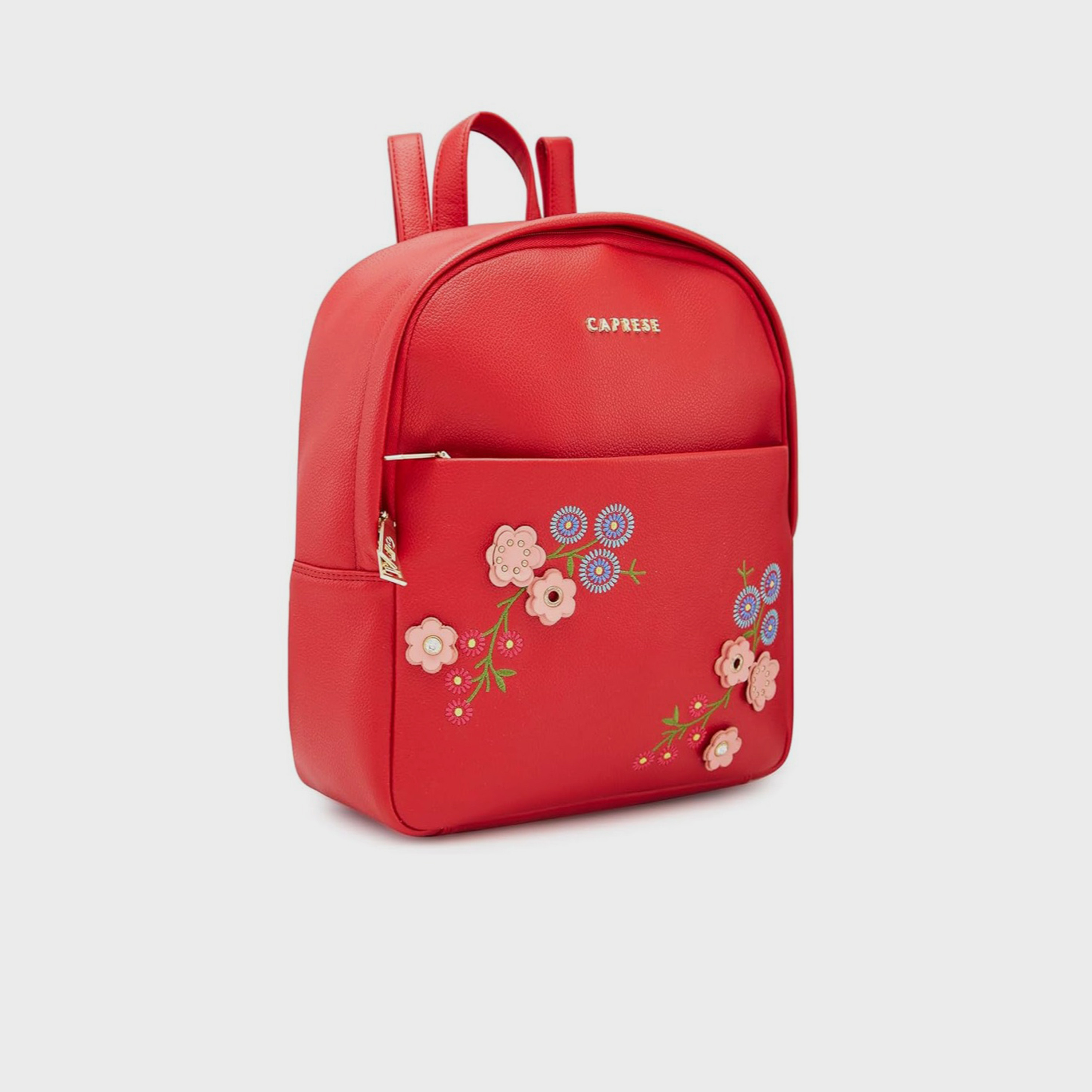 Caprese Embellishment Top Handle Mini Backpack with Zipper Closure and Adjustable Strap | 30 x 26 x 11 cm-travel-luggagesandbags-backpacks-image-5