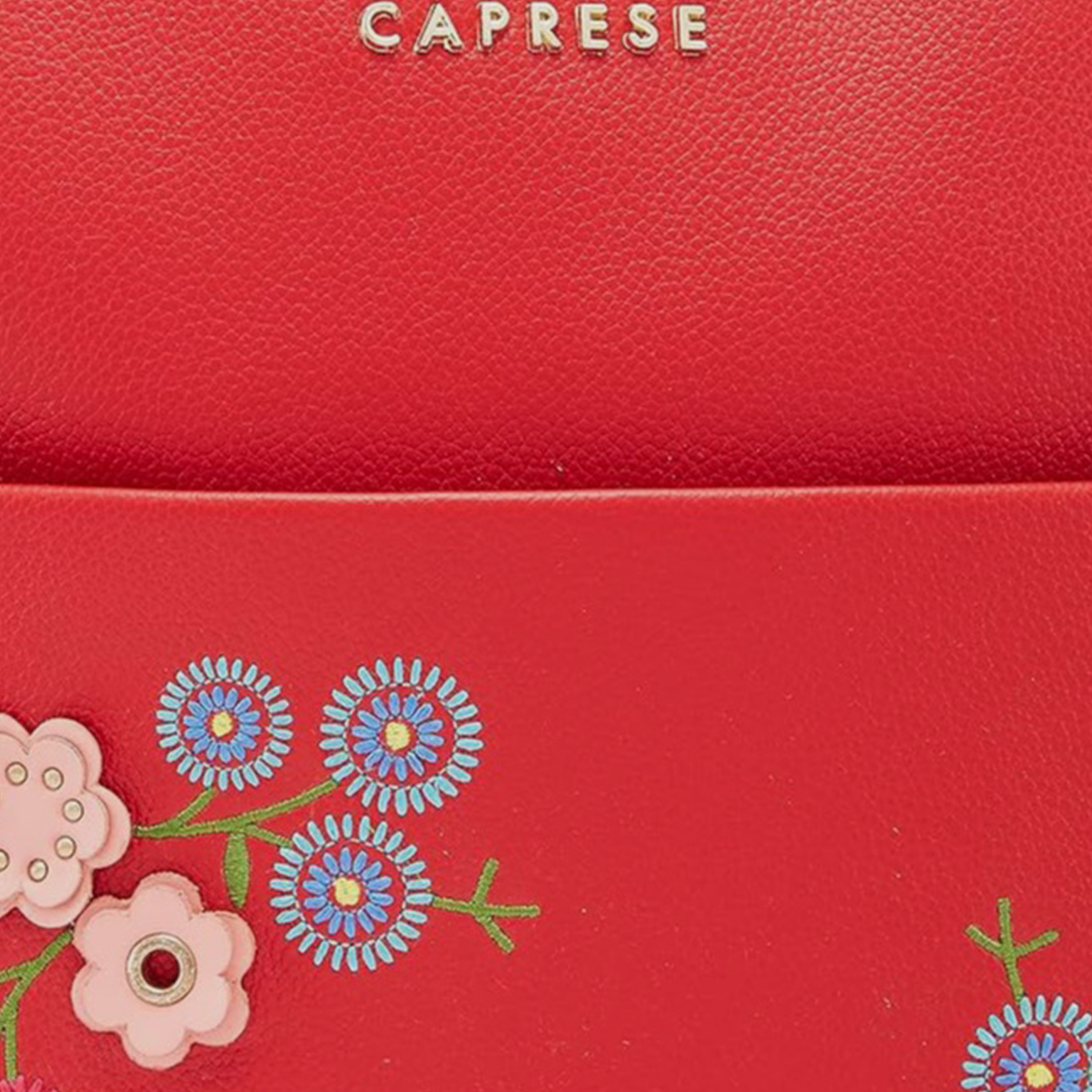 Caprese Embellishment Top Handle Mini Backpack with Zipper Closure and Adjustable Strap | 30 x 26 x 11 cm-travel-luggagesandbags-backpacks-image-8