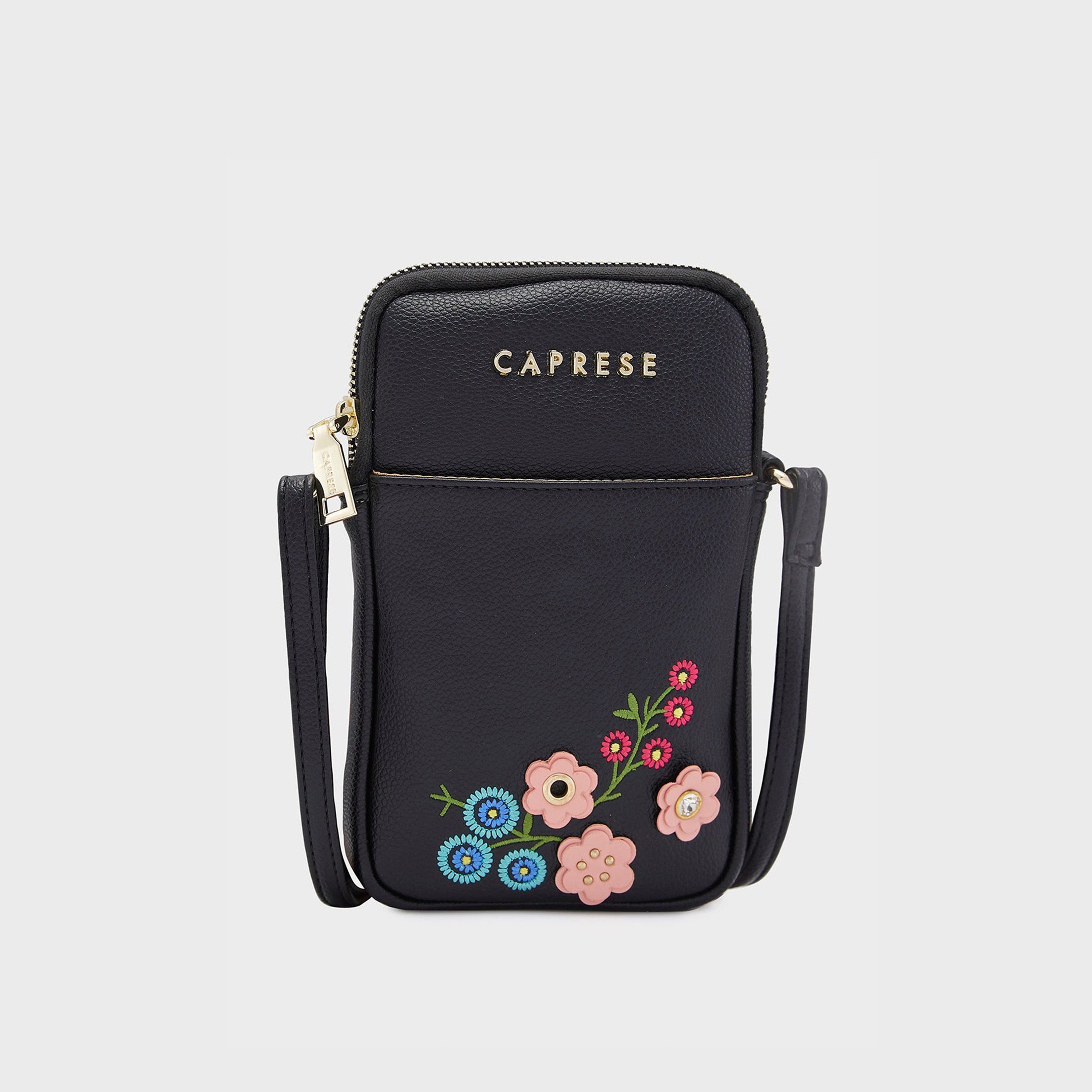 Caprese Embellishment Mobile pouch with Zipper Closure and Adjustable Strap | 41 x 7 x 32 cm-electronics-accessories-mobileaccesories-image-1