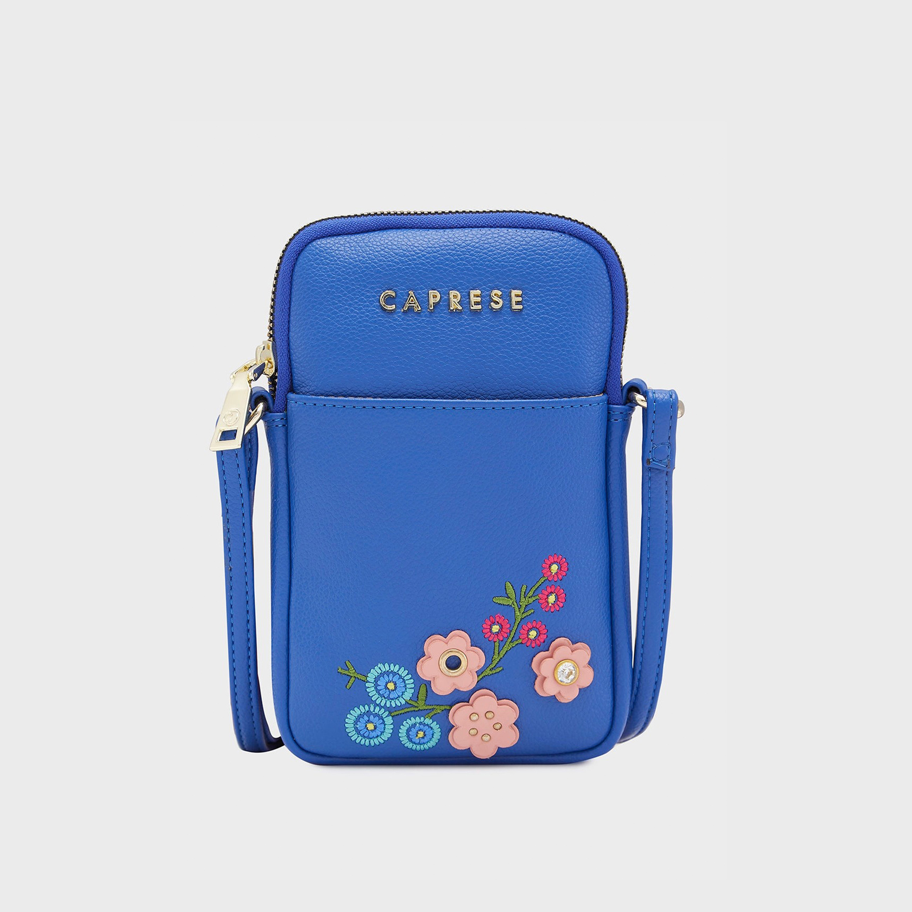 Caprese Embellishment Mobile pouch with Zipper Closure and Adjustable Strap | 41 x 7 x 32 cm-electronics-accessories-mobileaccesories-image-1