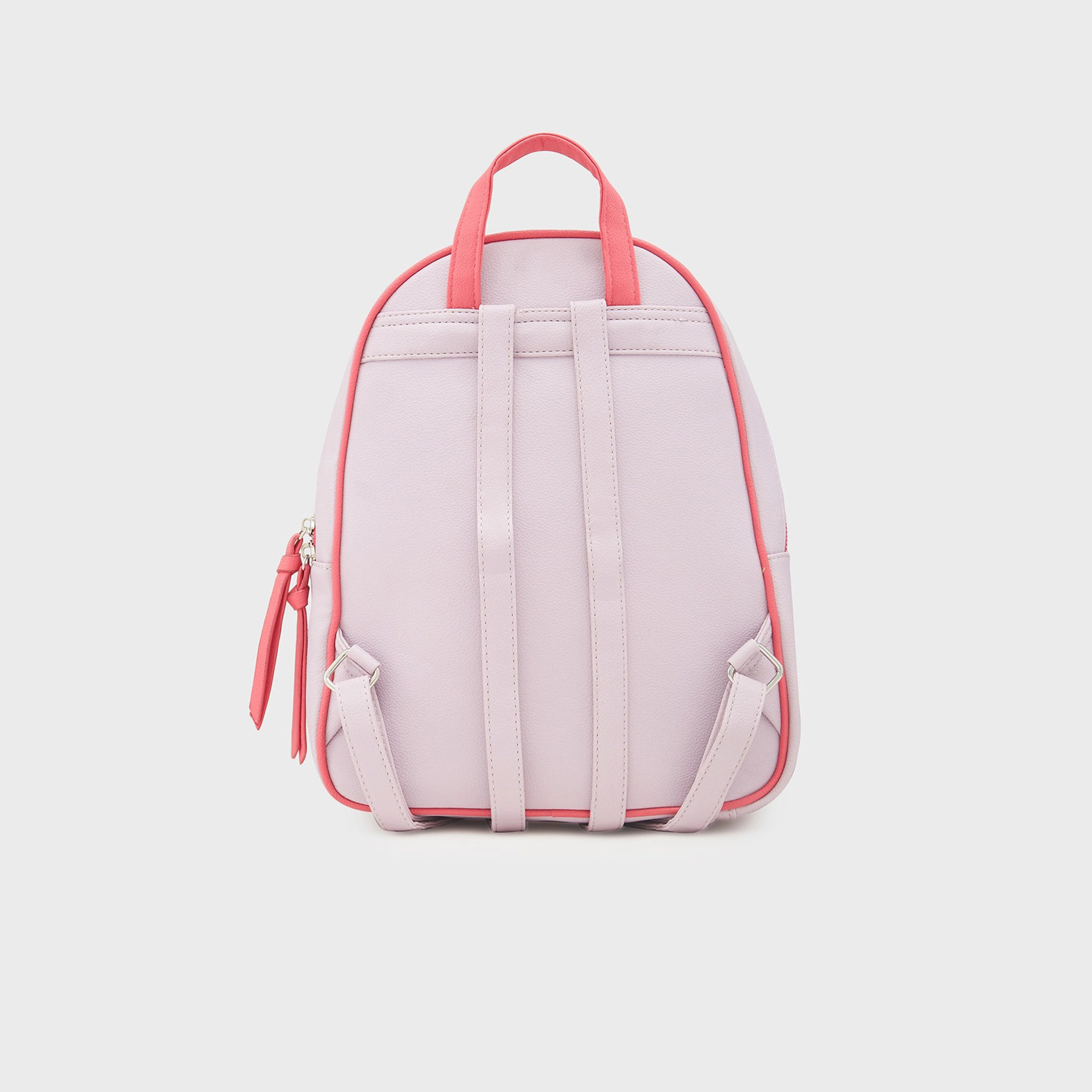 Caprese Top Handle Mini Backpack with Zipper Closure and Adjustable Strap | 28 x 24 x 13 cm-travel-luggagesandbags-backpacks-image-6