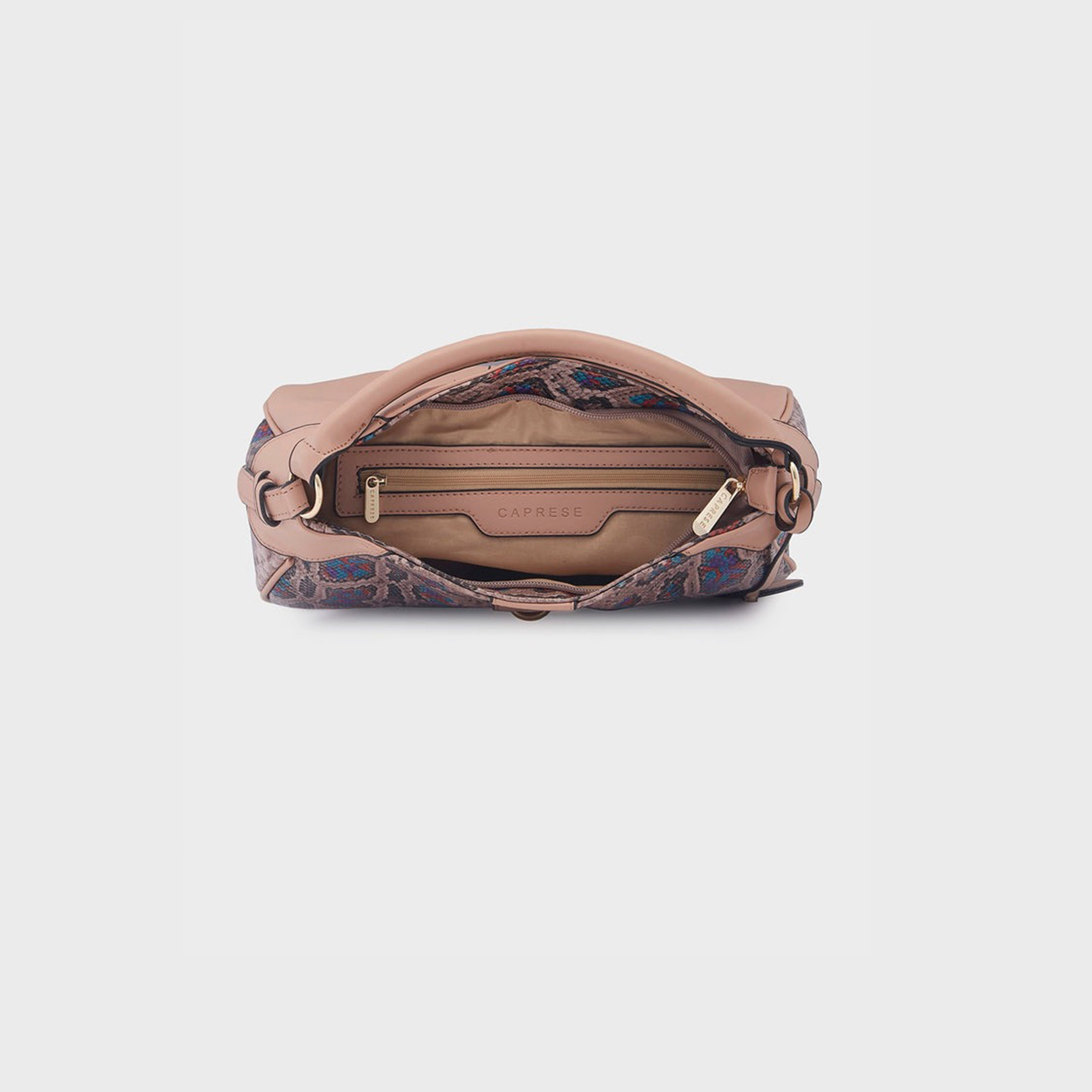 Caprese Animal Print Shoulder Bag with Zipper Closure and Detachable Strap | 31 x 24 x 12 cm-women-bagsandwallets-handbags-image-5