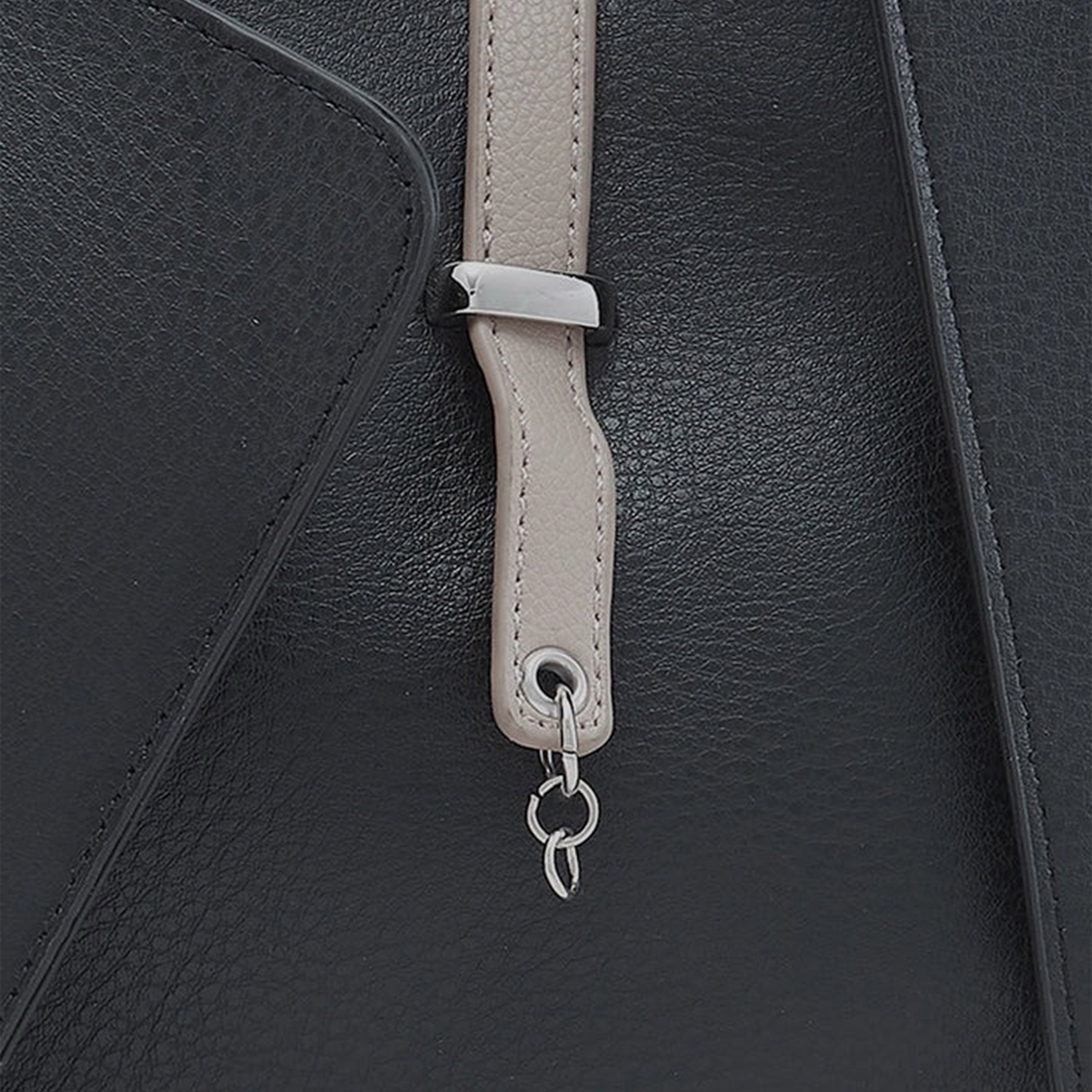 Caprese Double-Handle Shoulder Bag with Flap Closure | 38 x 32 x 12 cm-women-bagsandwallets-handbags-image-7