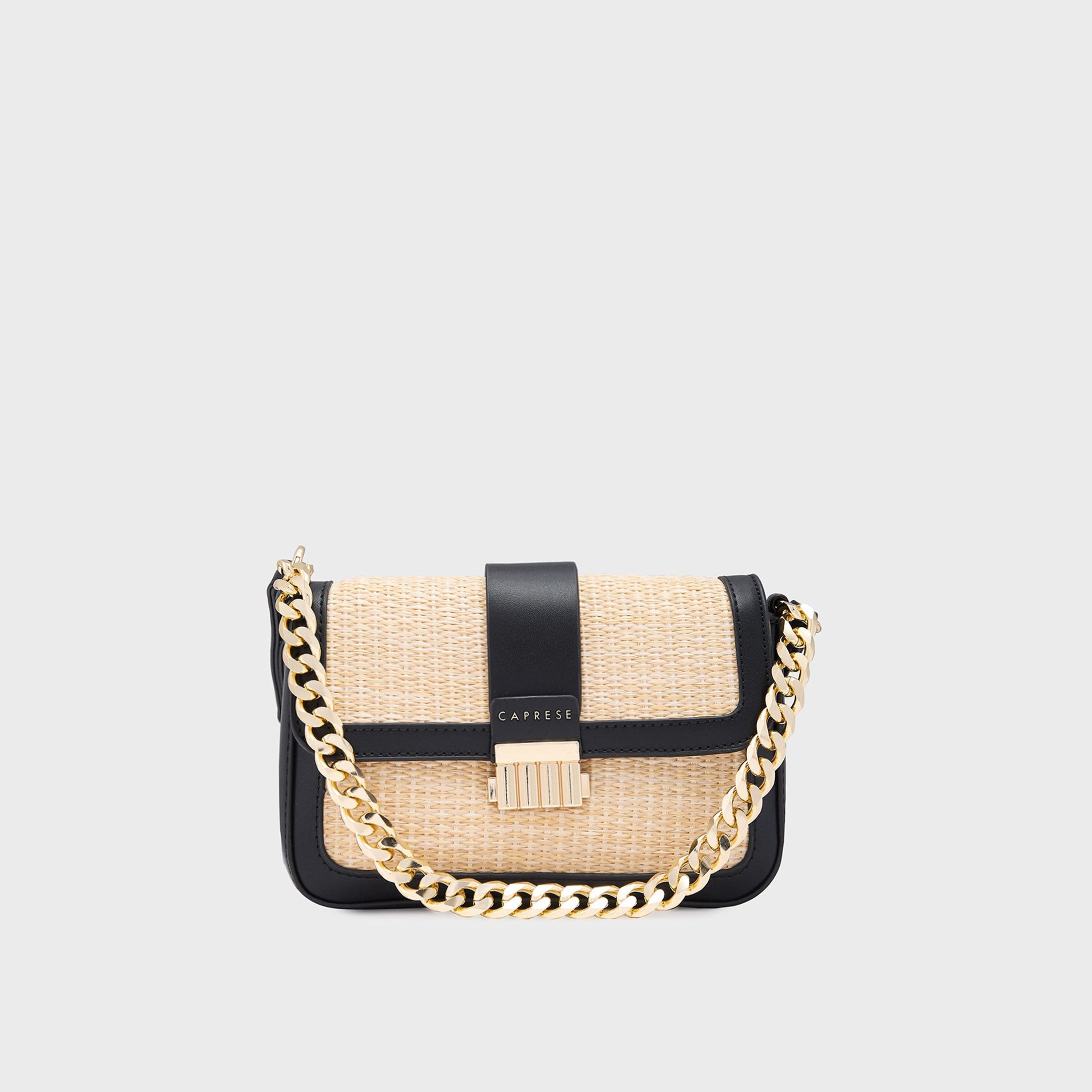 حقيبة كروس كبريزي بغطاء قلاب للإغلاق وحزام قابل للتعديل | 21.5 × 14 × 4.5 سم-women-bagsandwallets-handbags-image-1