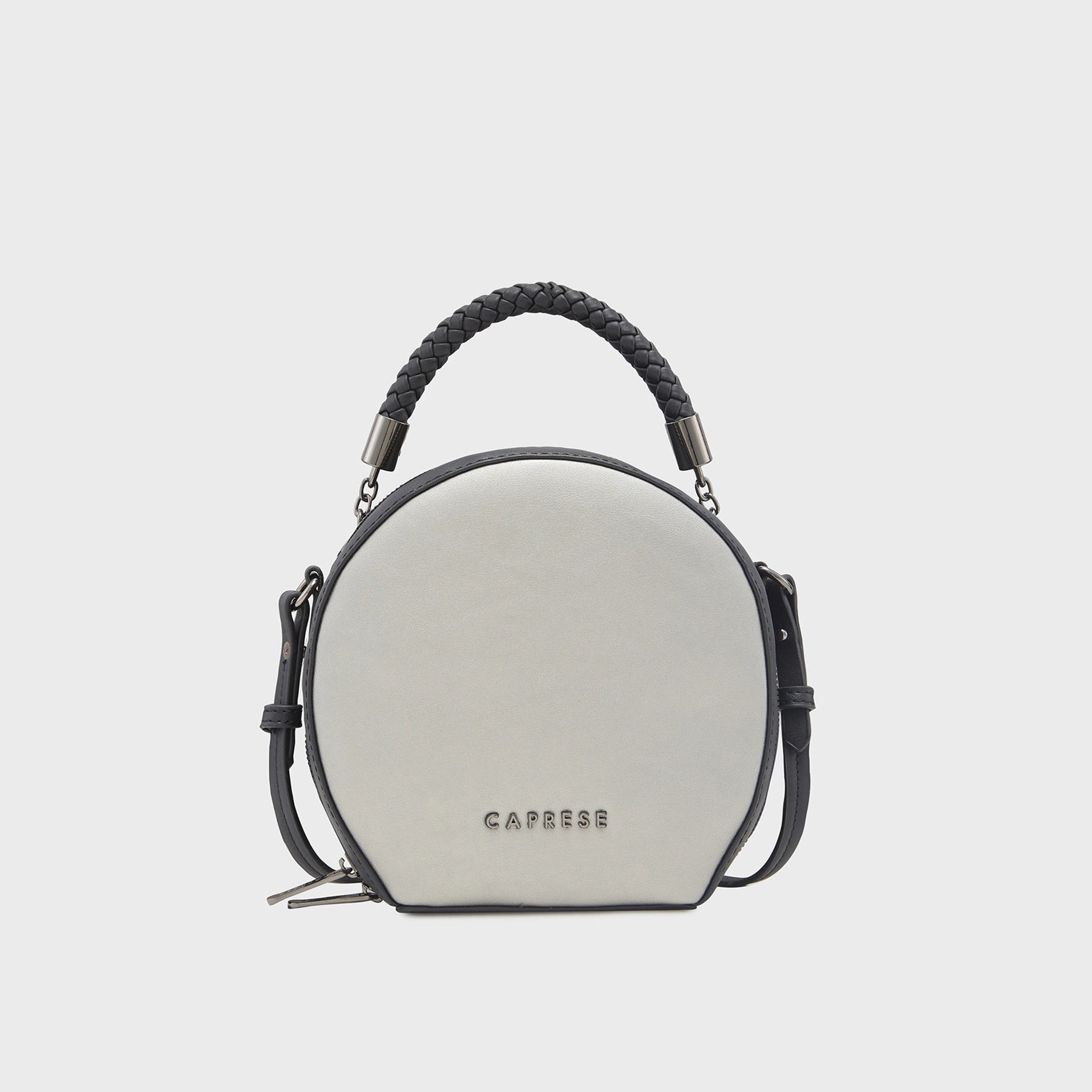 Caprese Top Handle Crossbody Bag with Zipper Closure and Adjustable Strap | 20 x 19 x 6 cm-women-bagsandwallets-handbags-image-1