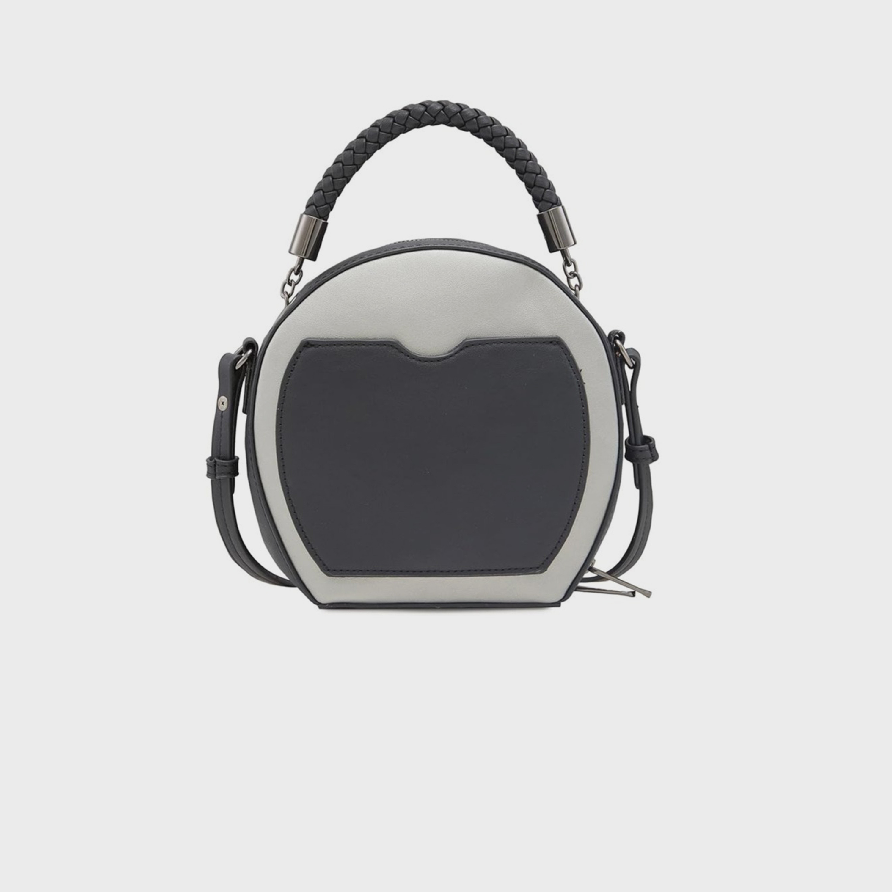 Caprese Top Handle Crossbody Bag with Zipper Closure and Adjustable Strap | 20 x 19 x 6 cm-women-bagsandwallets-handbags-image-9