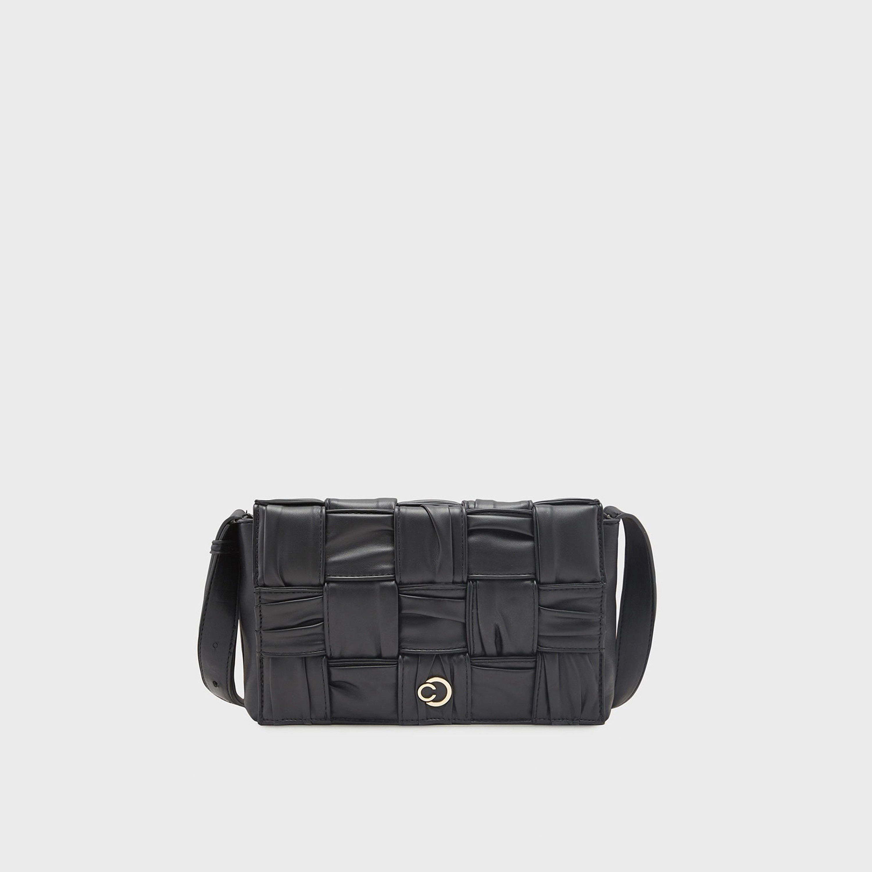 حقيبة حبال Caprese بغطاء قلاب وحزام قابل للتعديل | 27 × 15 × 6 سم-women-bagsandwallets-handbags-image-1