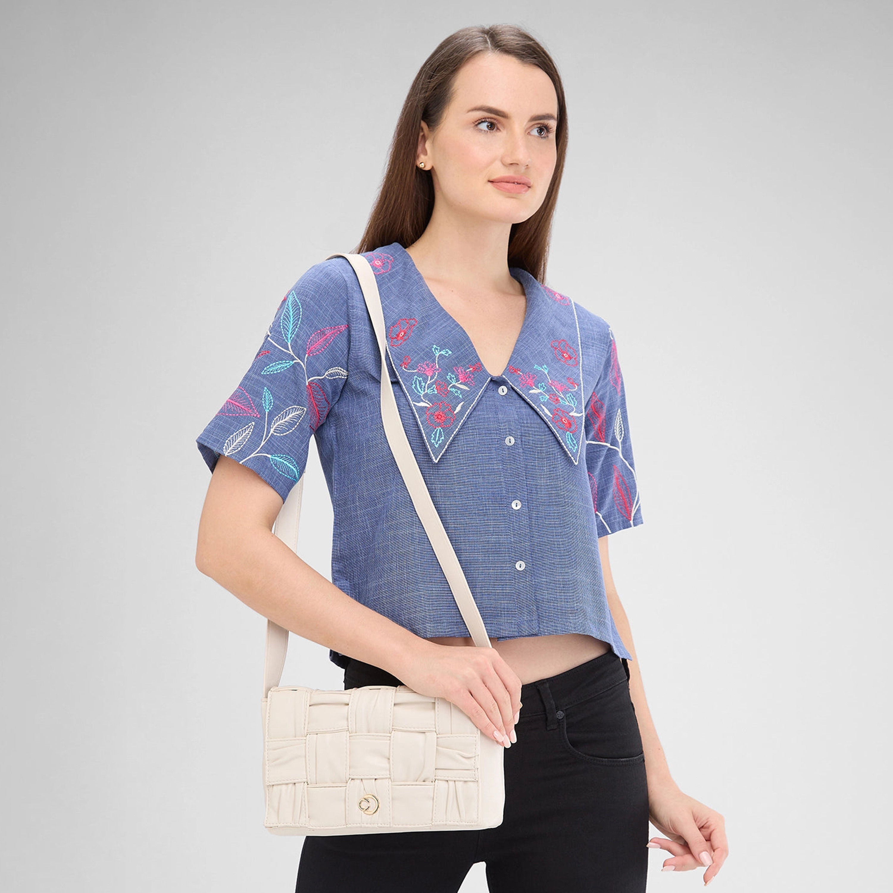 حقيبة حبال Caprese بغطاء قلاب وحزام قابل للتعديل | 27 × 16 × 6 سم-women-bagsandwallets-handbags-image-3