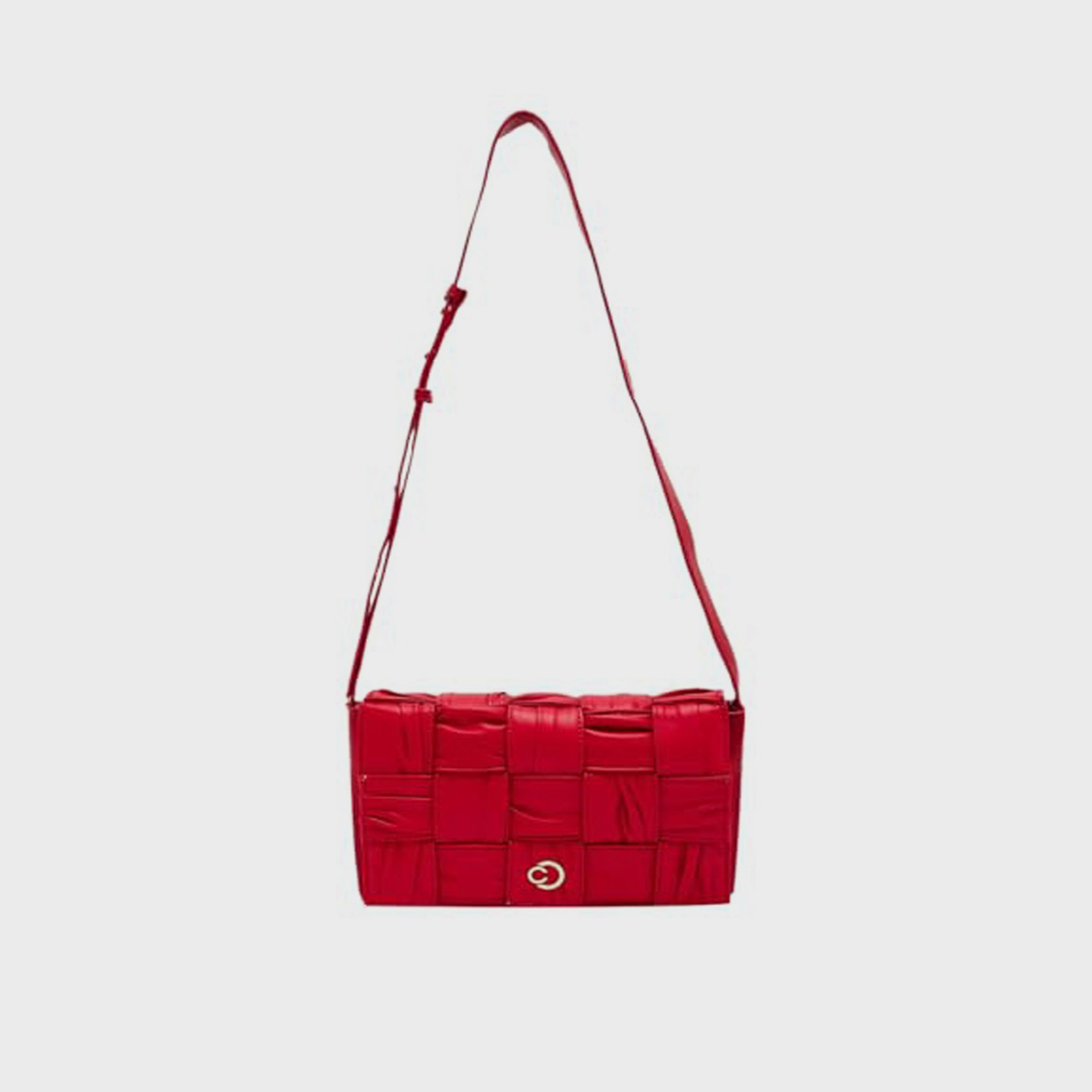 Caprese Textured Sling Bag with Flap Closure and Adjustable Strap | 27 x 16 x 6 cm-women-bagsandwallets-handbags-image-1