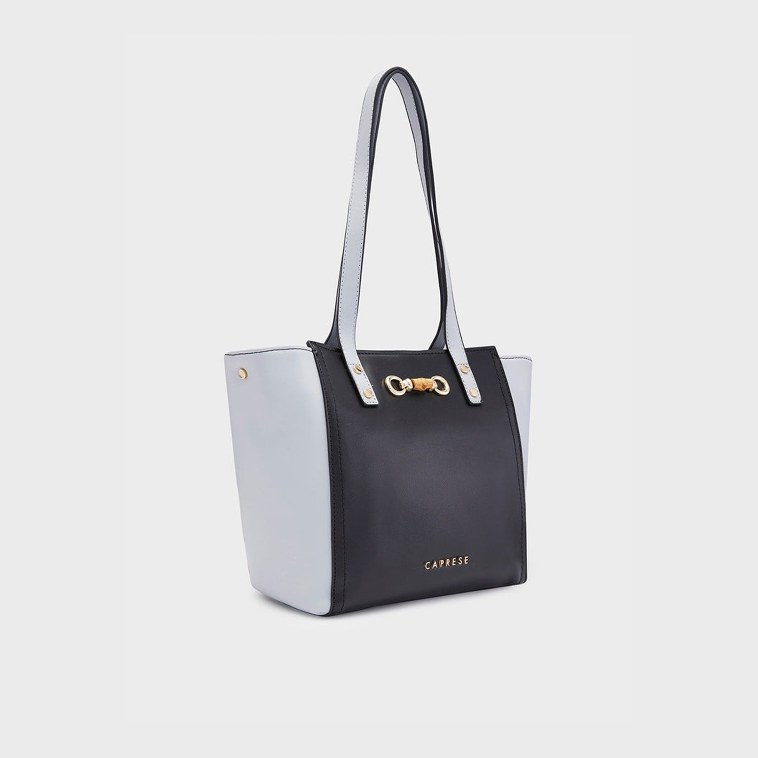 Caprese Double-Handle Satchel Bag with Zipper Closure and Detachable Strap | 22 x 6 x 15 cm-women-bagsandwallets-handbags-image-3
