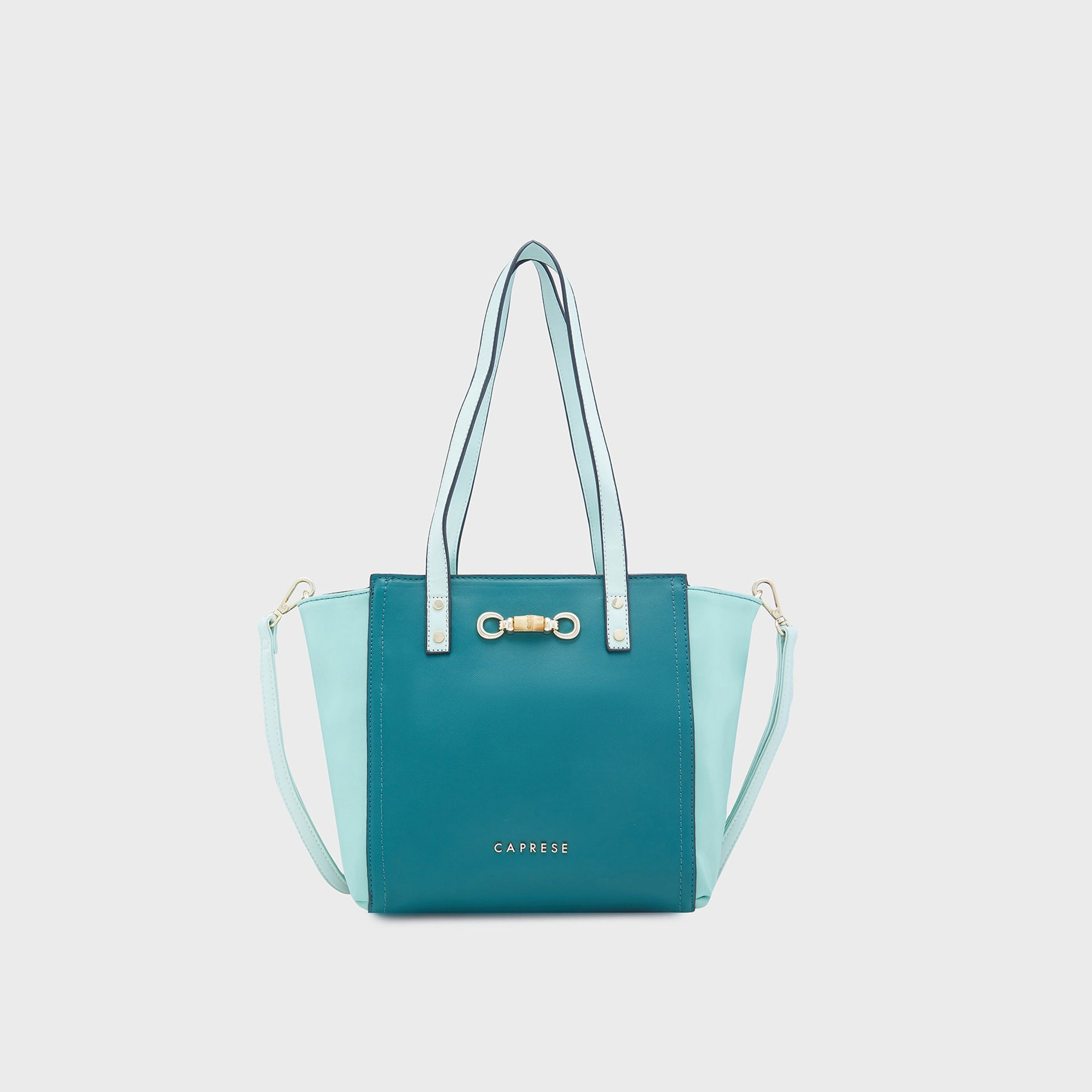 حقيبة حقيبة بمقبض مزدوج من Caprese مع إغلاق بسحاب وحزام قابل للفصل | 22 × 6 × 15 سم-women-bagsandwallets-handbags-image-1