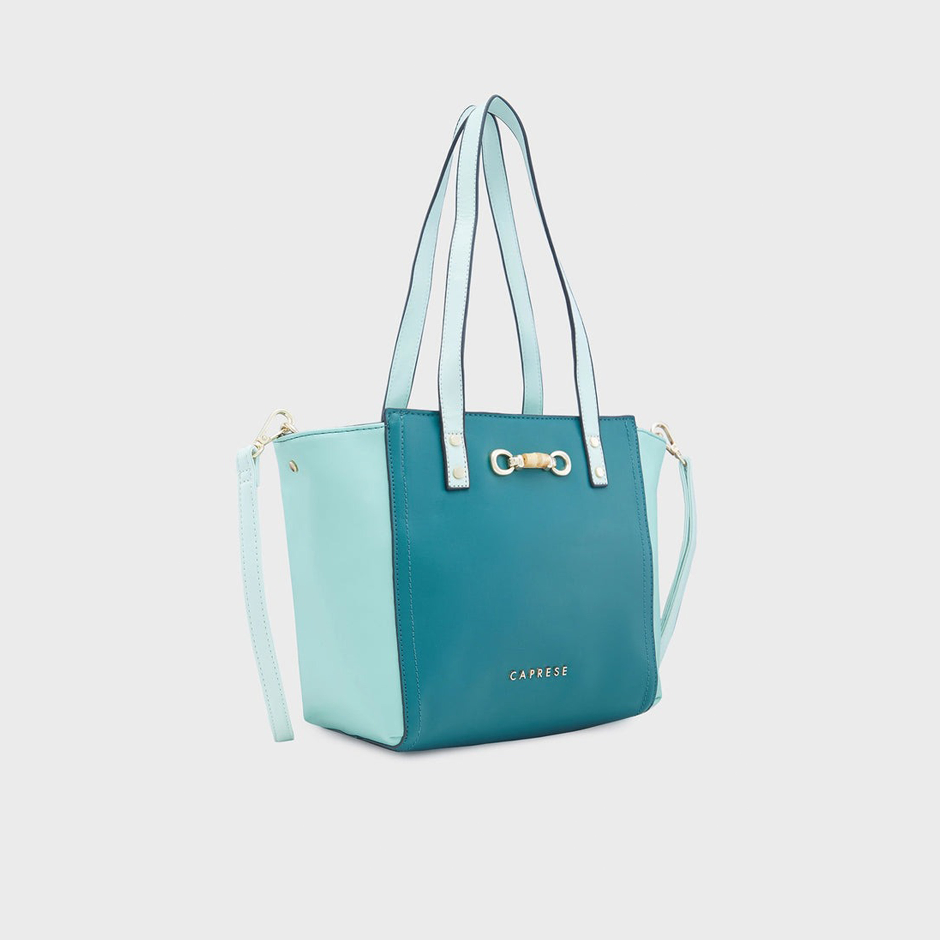 حقيبة حقيبة بمقبض مزدوج من Caprese مع إغلاق بسحاب وحزام قابل للفصل | 22 × 6 × 15 سم-women-bagsandwallets-handbags-image-7