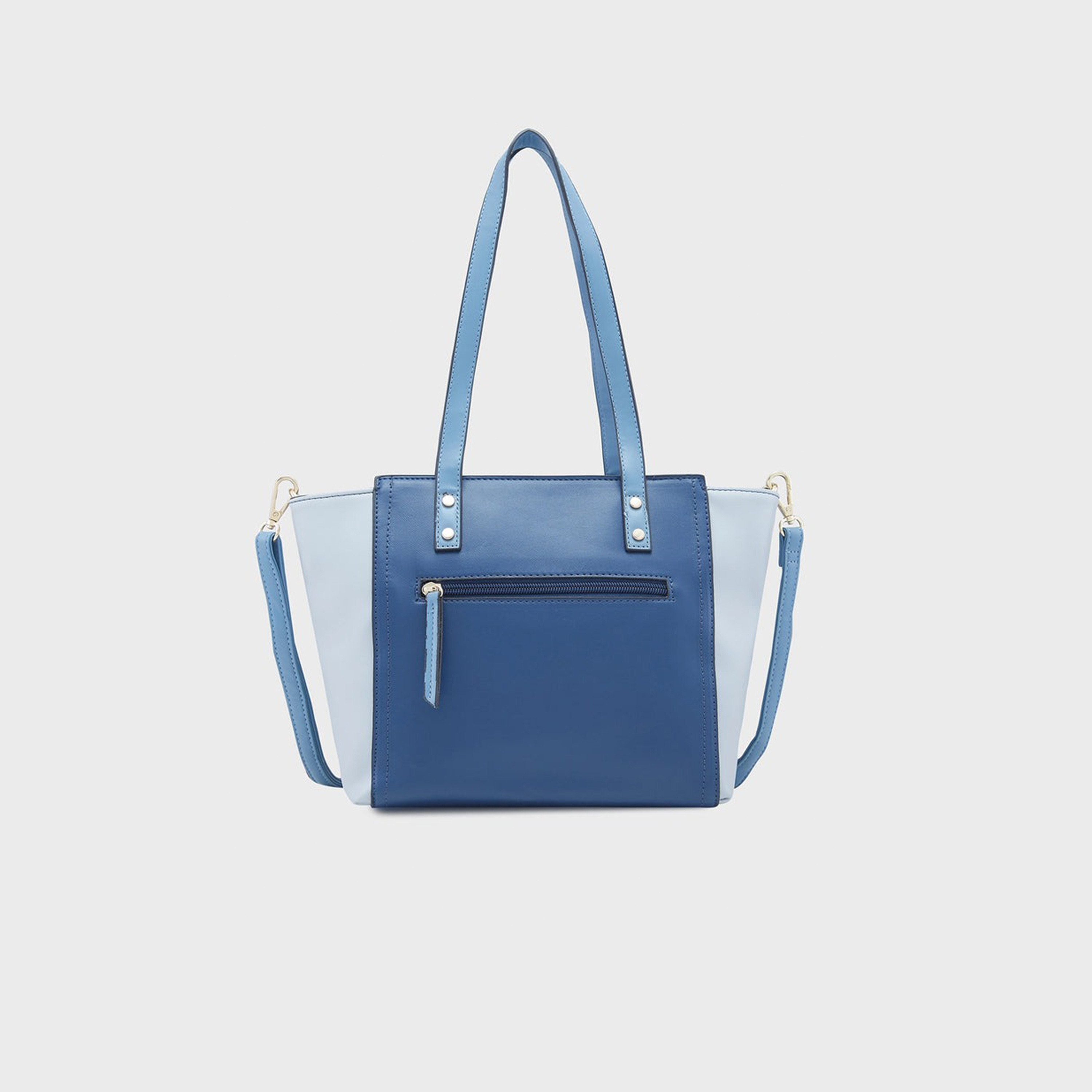 حقيبة حقيبة بمقبض مزدوج من Caprese مع إغلاق بسحاب وحزام قابل للفصل | 34 × 25 × 13 سم-women-bagsandwallets-handbags-image-9