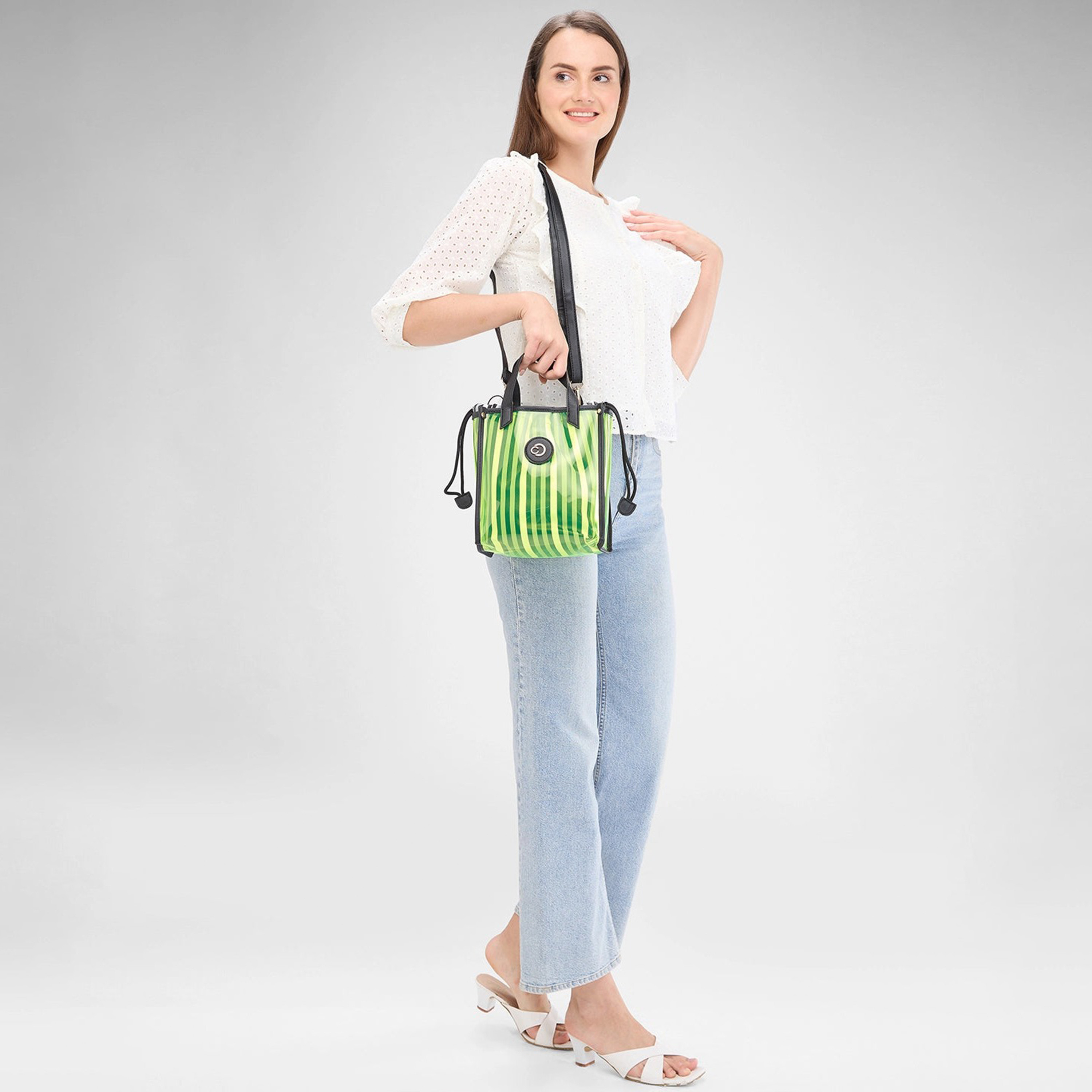 Caprese Printed Double-Handle Satchel Bag with Magnetic Closure and Detachable Strap | 30 x 26 x 17 cm-women-bagsandwallets-handbags-image-3