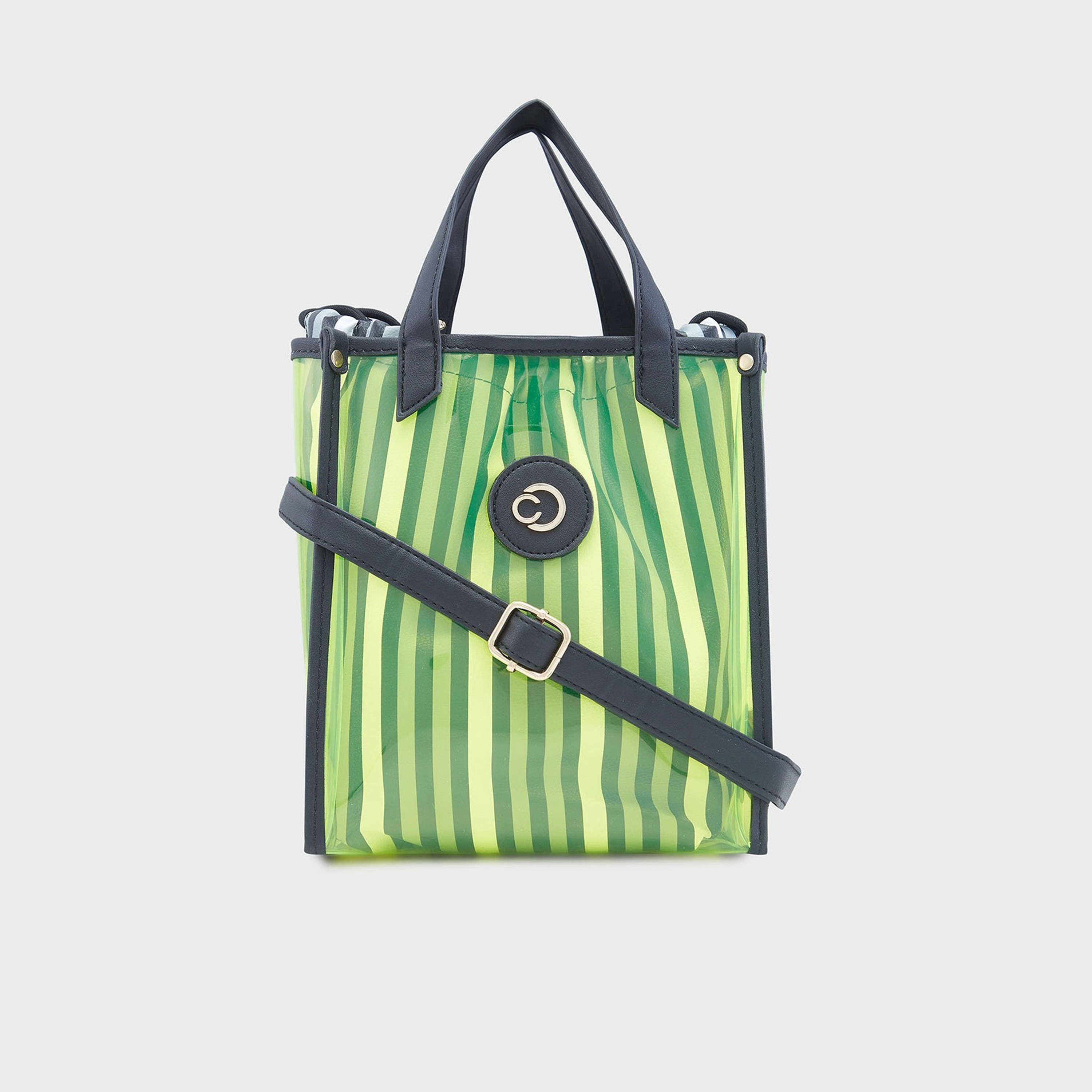 Caprese Printed Double-Handle Satchel Bag with Magnetic Closure and Detachable Strap | 30 x 26 x 17 cm-women-bagsandwallets-handbags-image-8