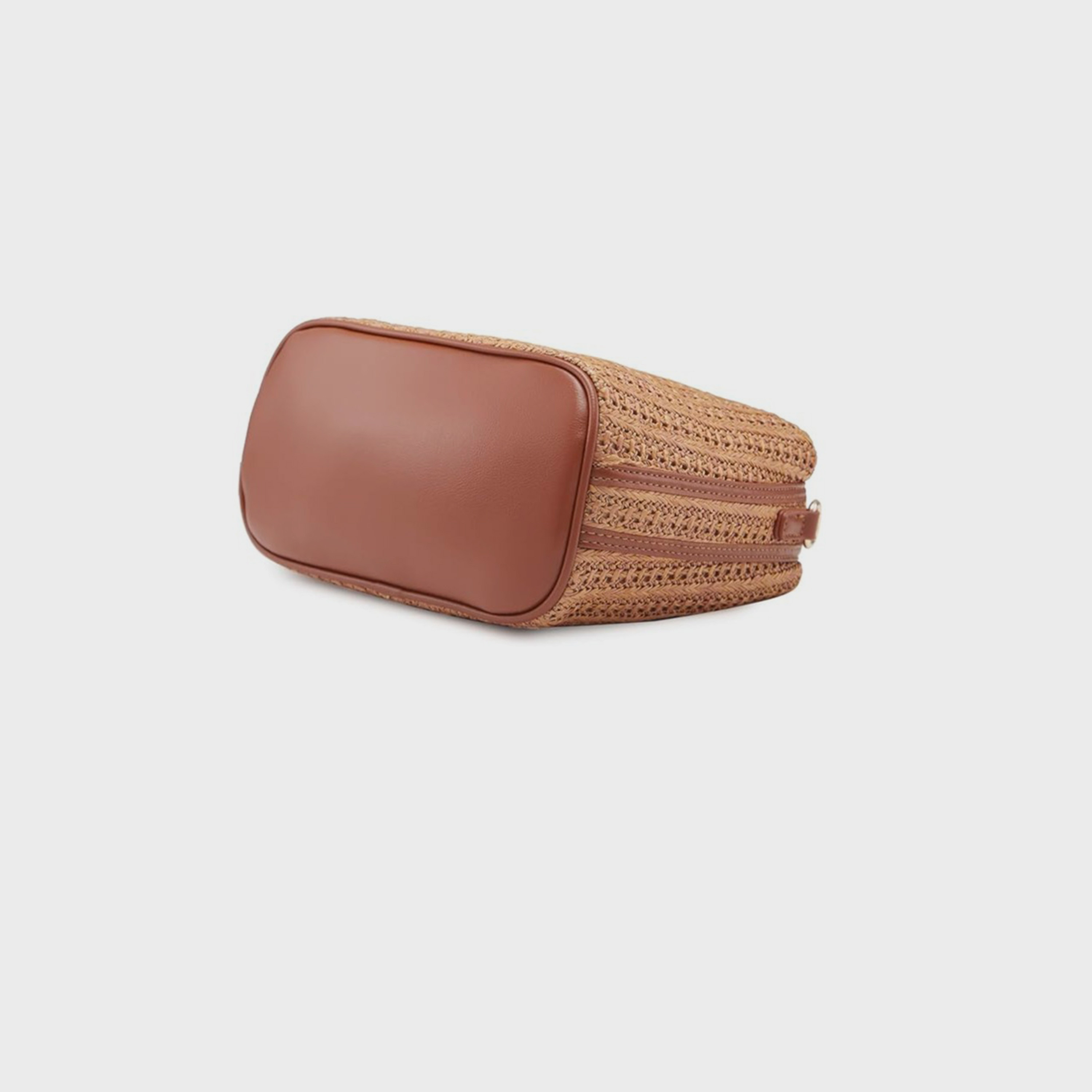 Caprese Textured Crossbody Bag with Zipper Closure and Detachable Strap | 29 x 23 x 13 cm-women-bagsandwallets-handbags-image-6