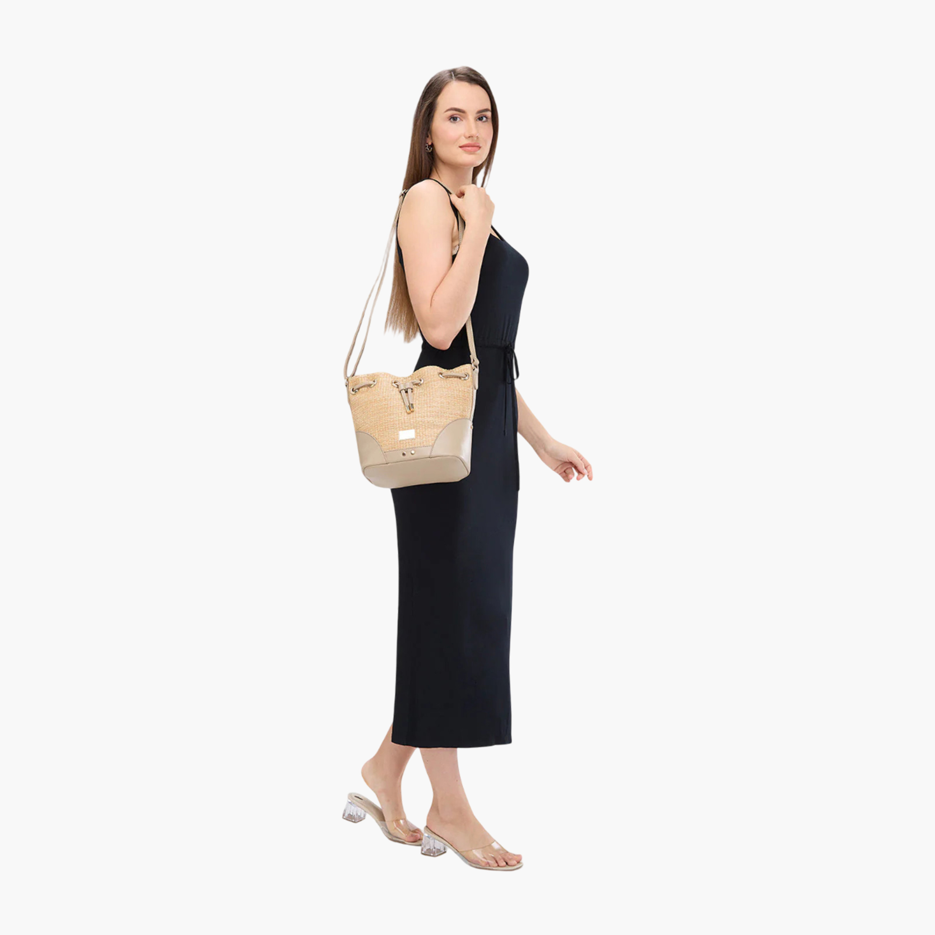 حقيبة كتف بمقبض مزدوج من Caprese مع إغلاق بسحاب | 37 × 22 × 15 سم-women-bagsandwallets-handbags-image-2