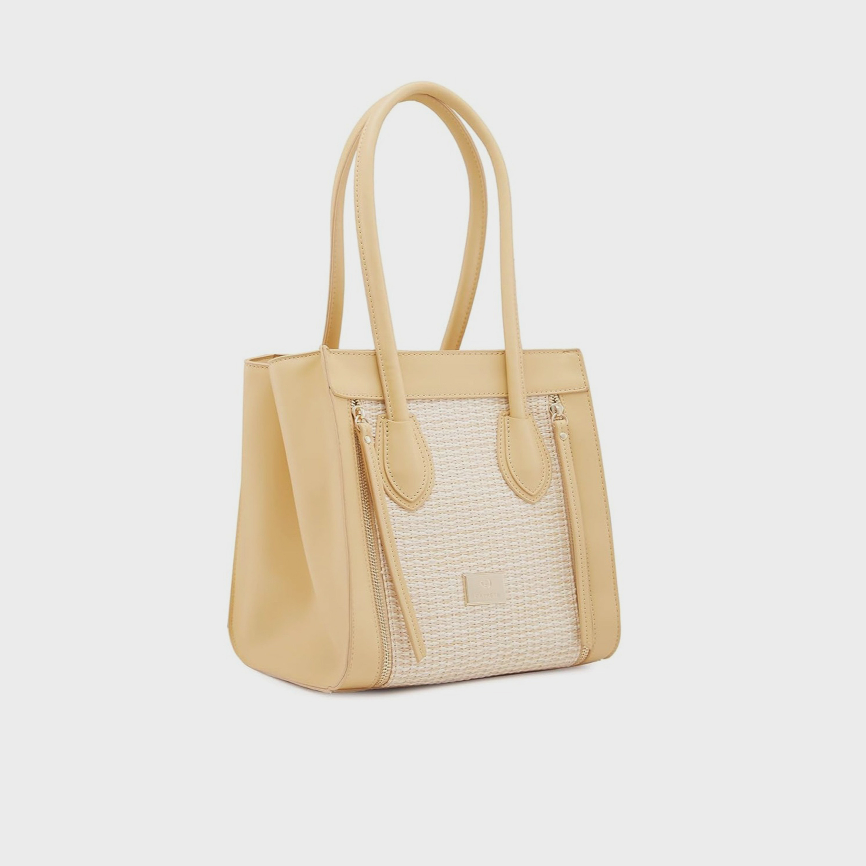 حقيبة كتف بمقبض مزدوج من Caprese مع إغلاق بسحاب | 37 × 22 × 15 سم-women-bagsandwallets-handbags-image-5