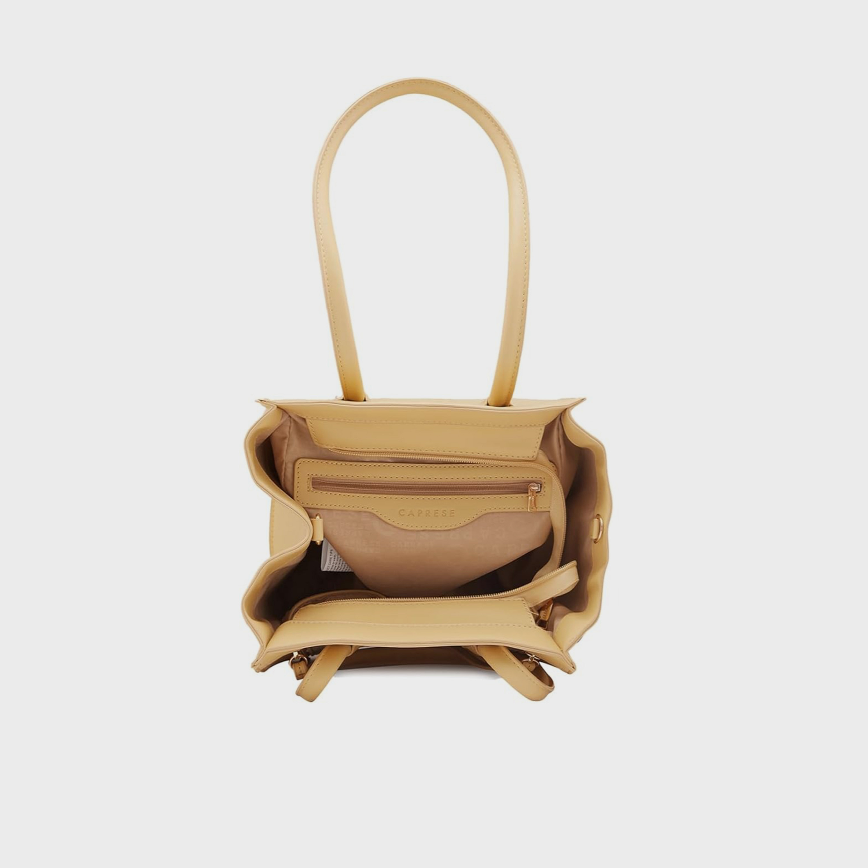 حقيبة كتف بمقبض مزدوج من Caprese مع إغلاق بسحاب | 37 × 22 × 15 سم-women-bagsandwallets-handbags-image-6