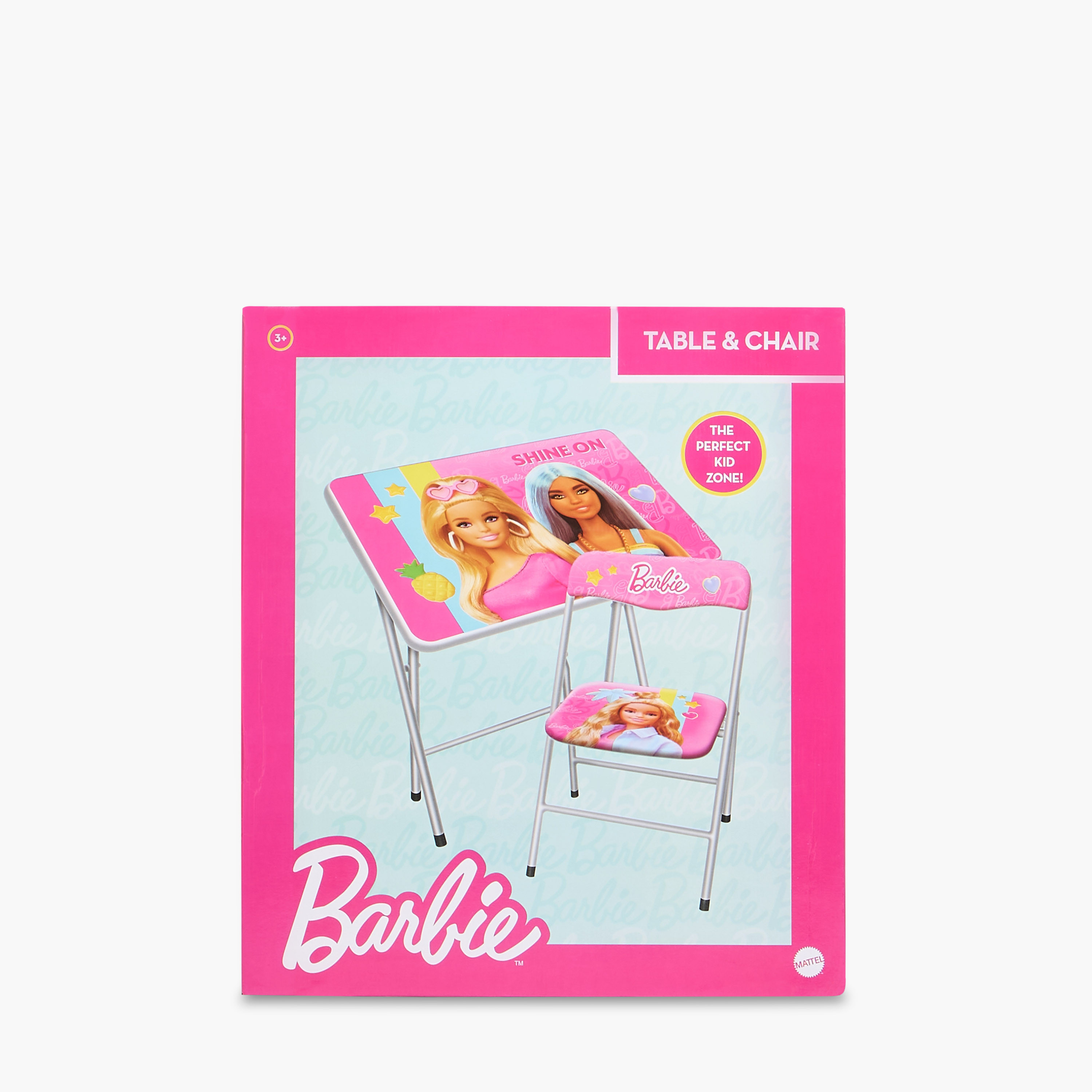 Barbie Printed Activity Table and Chair Set-baby-nursery-furniture-chairsandtables-image-8