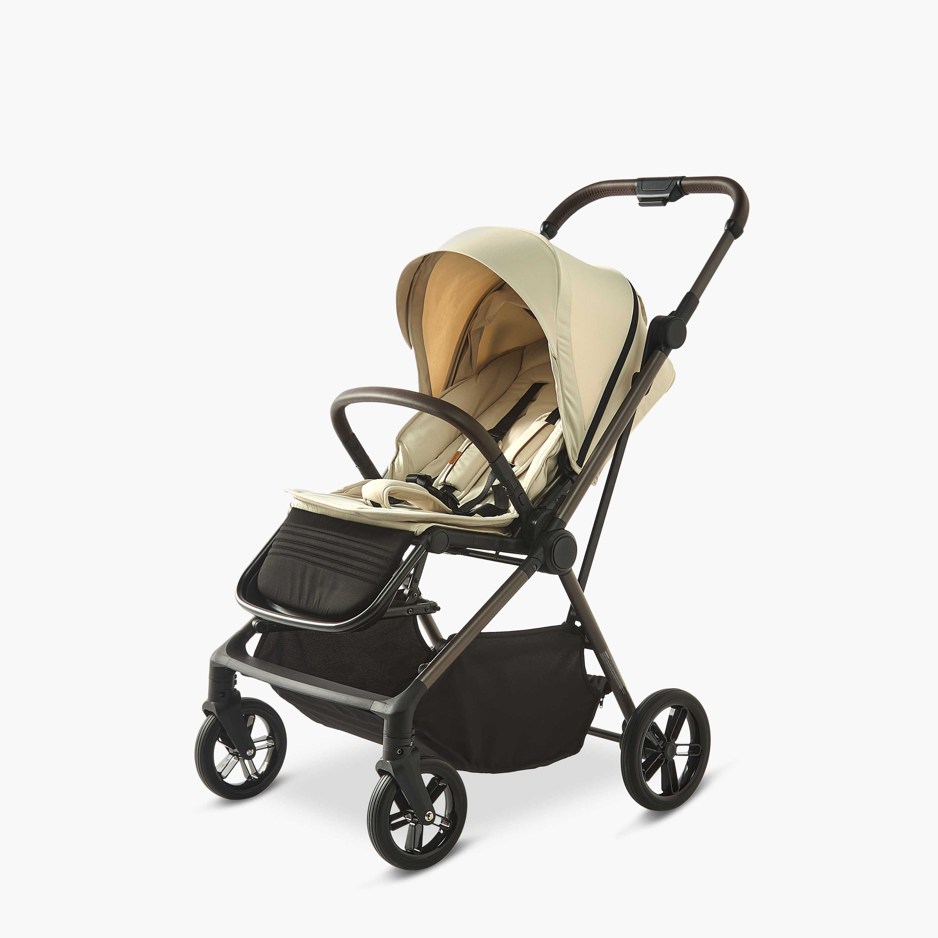 Giggles Dallas Baby Stroller with Canopy - Reversible Stroller-baby-gear-strollersandprams-strollers-image-2