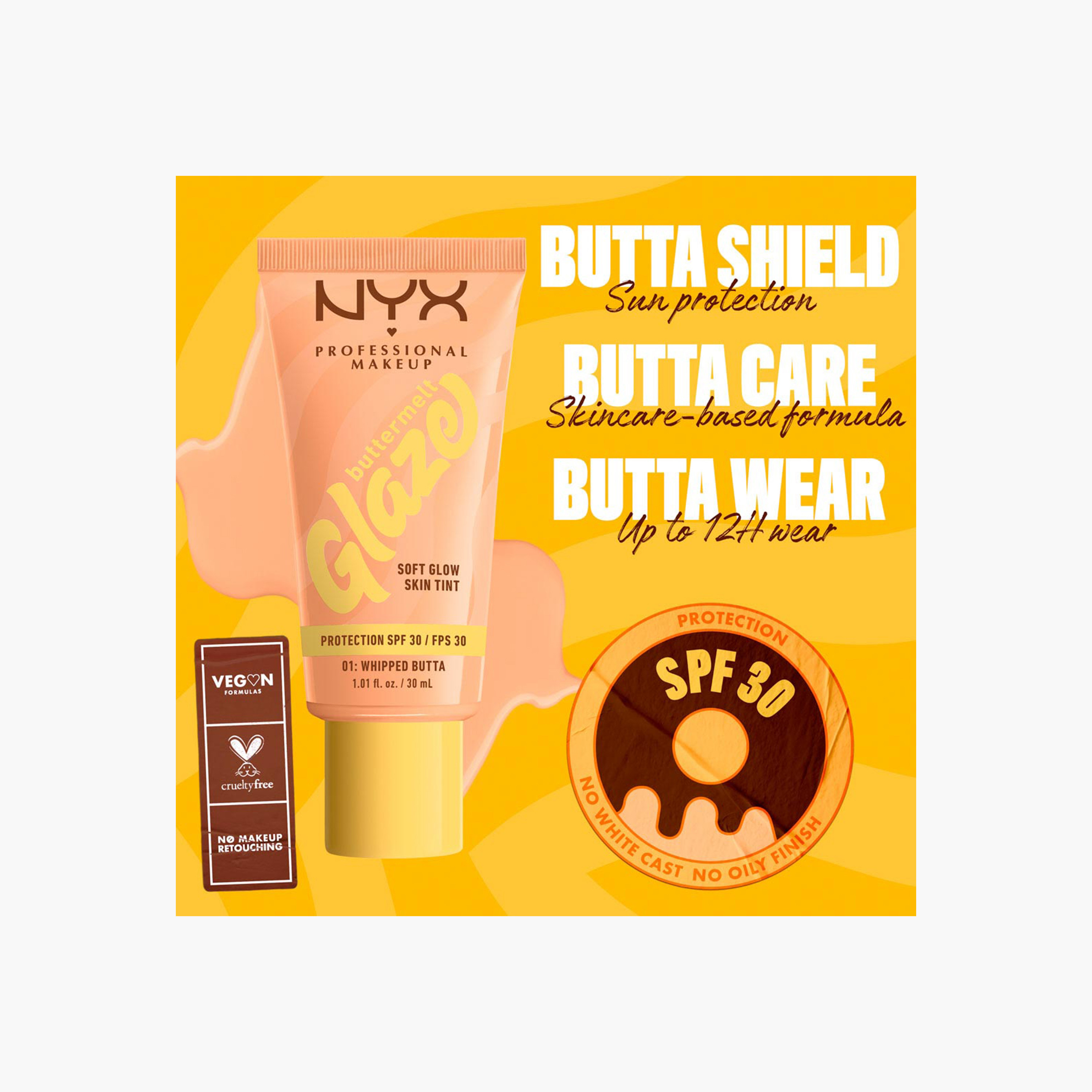NYX Professional Make up Buttermelt Glaze Soft Glow Skin Tint - 30 ml-beautyandpersonalcare-makeup-face-tintedmoisturizer-image-9