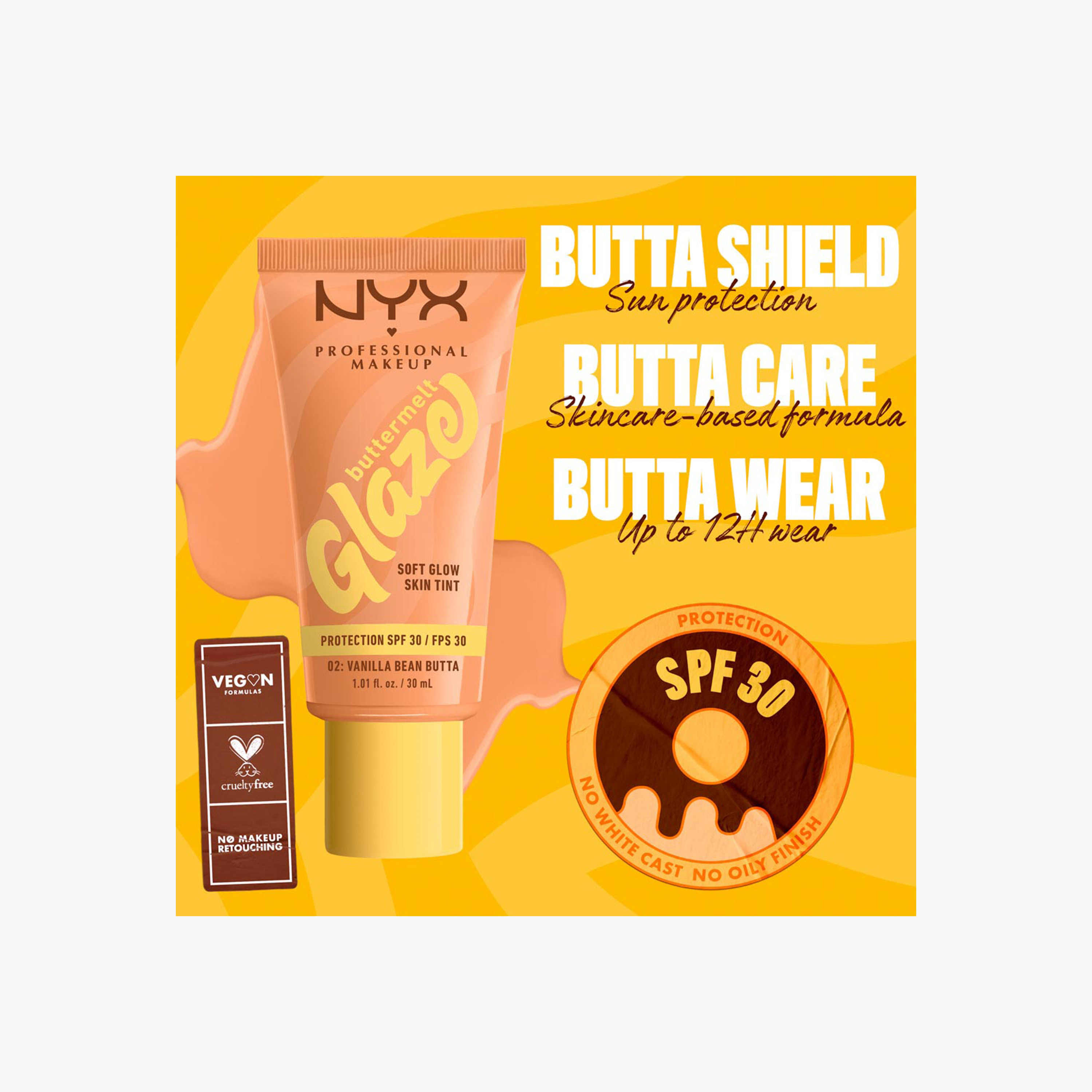 NYX Professional Make up Buttermelt Glaze Soft Glow Skin Tint - 30 ml-beautyandpersonalcare-makeup-face-foundations-image-9