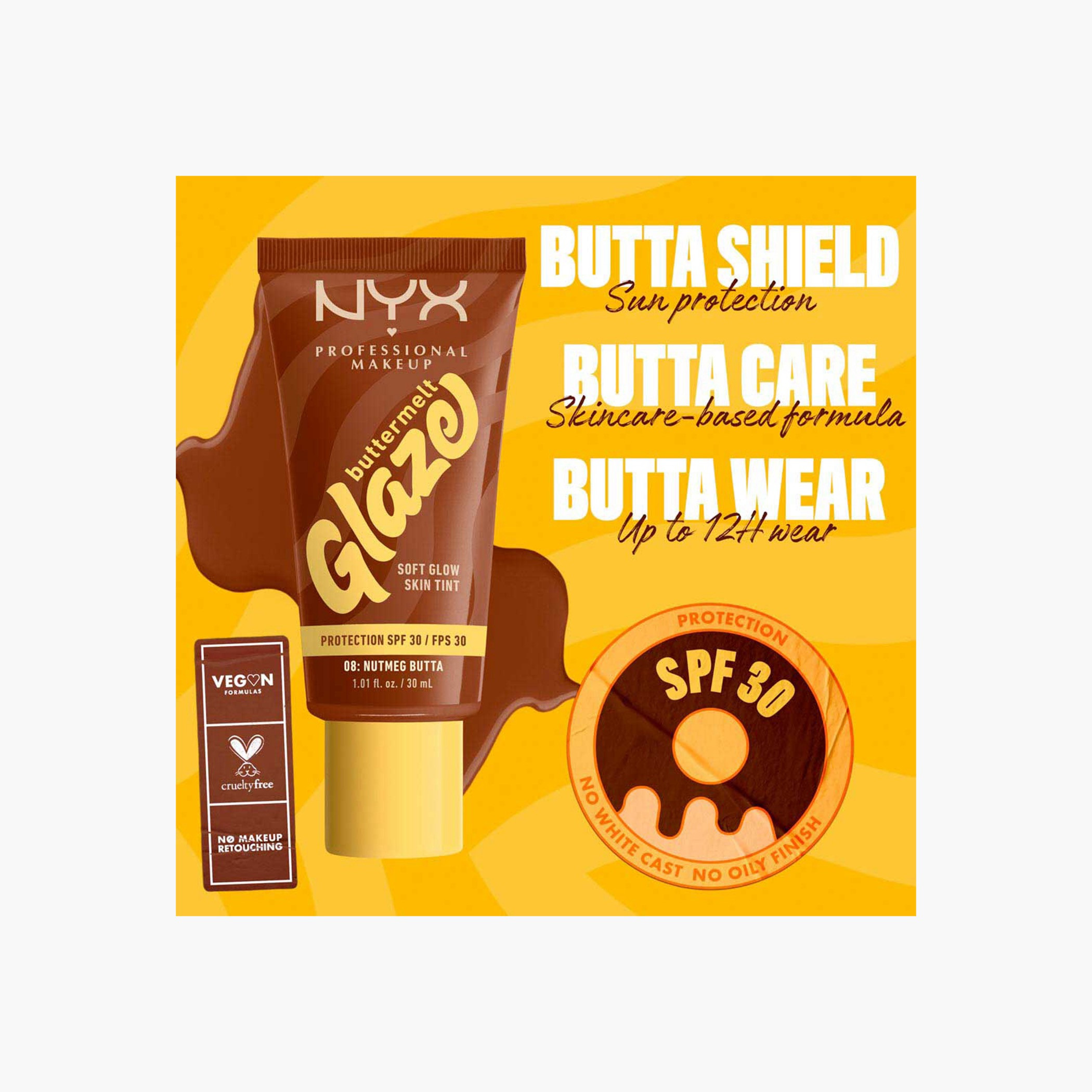 NYX Professional Make up Buttermelt Glaze Soft Glow Skin Tint - 30 ml-beautyandpersonalcare-makeup-face-foundations-image-9