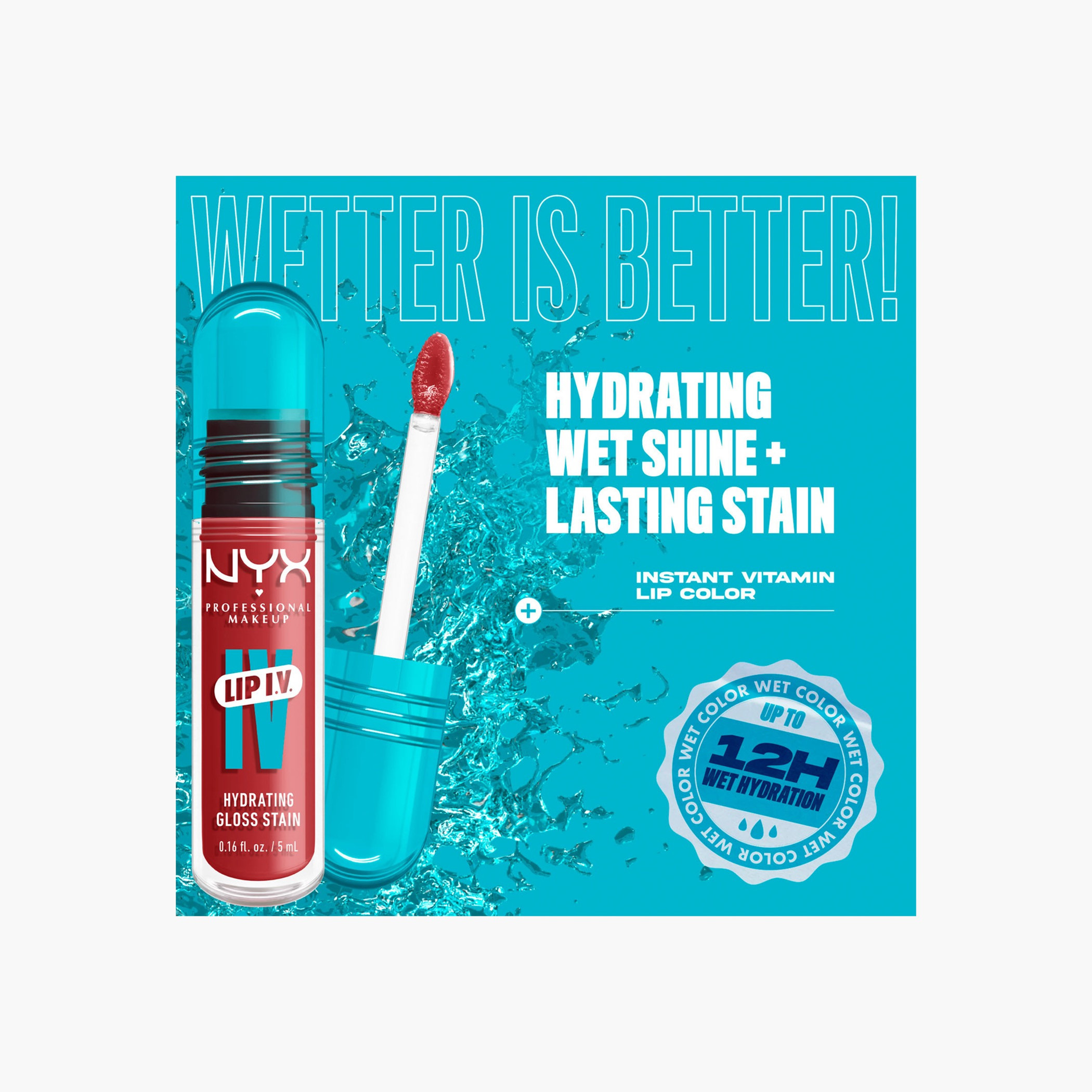 NYX Professional Make up Lip IV Hydrating Gloss Stain - 26 gms-beautyandpersonalcare-makeup-lips-lipglossesandbalms-image-7