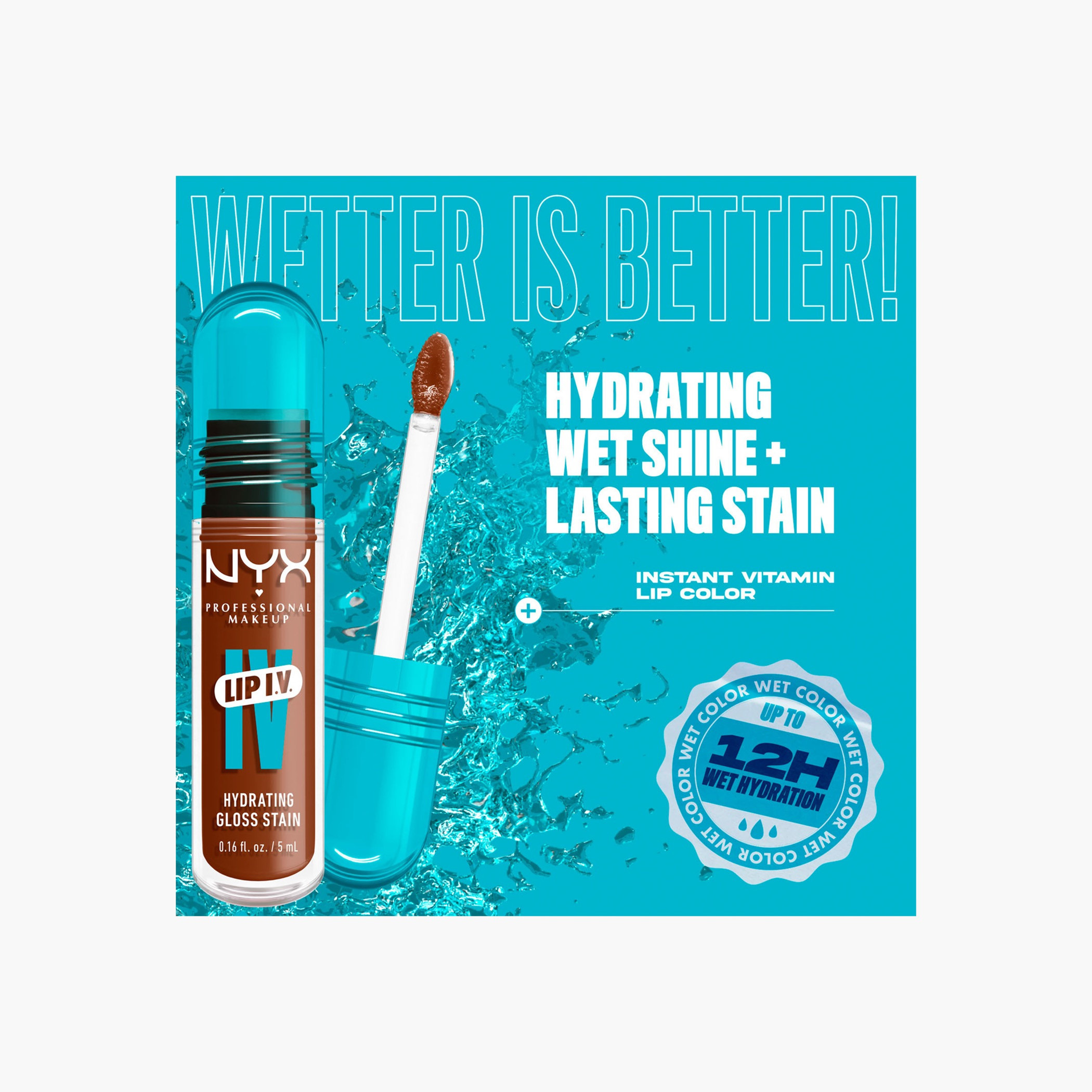 NYX Professional Make up Lip IV Hydrating Gloss Stain - 26 gms-beautyandpersonalcare-makeup-lips-lipglossesandbalms-image-7