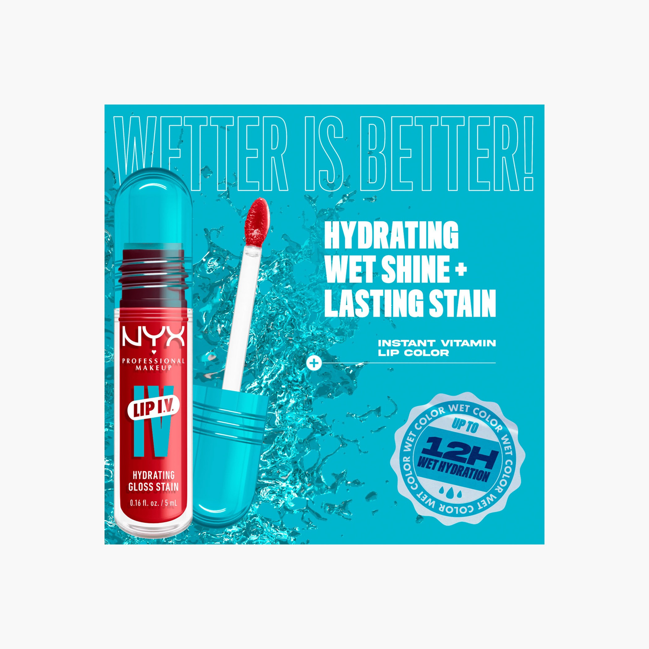 NYX Professional Make up Lip IV Hydrating Gloss Stain - 26 gms-beautyandpersonalcare-makeup-lips-lipglossesandbalms-image-7