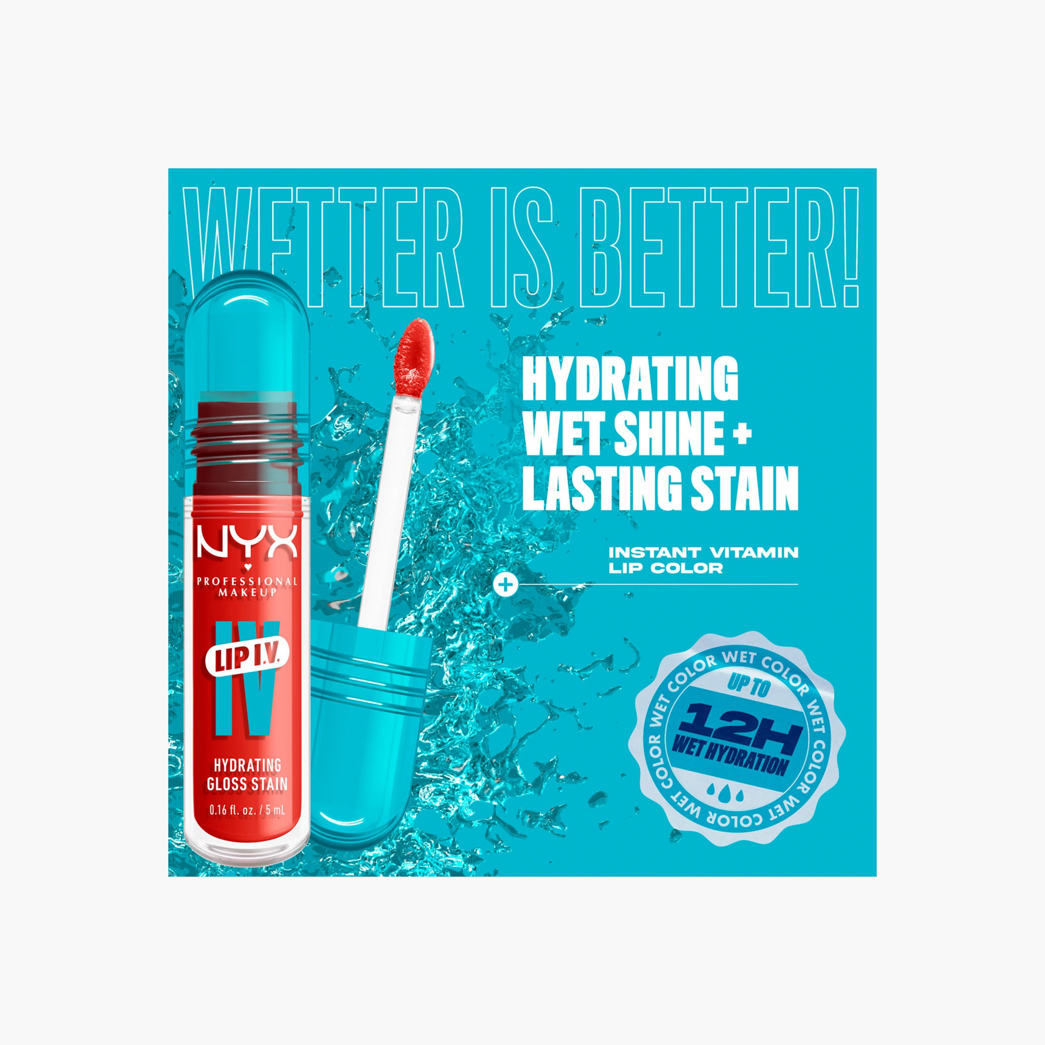 NYX Professional Make up Lip IV Hydrating Gloss Stain - 26 gms-beautyandpersonalcare-makeup-lips-lipglossesandbalms-image-7