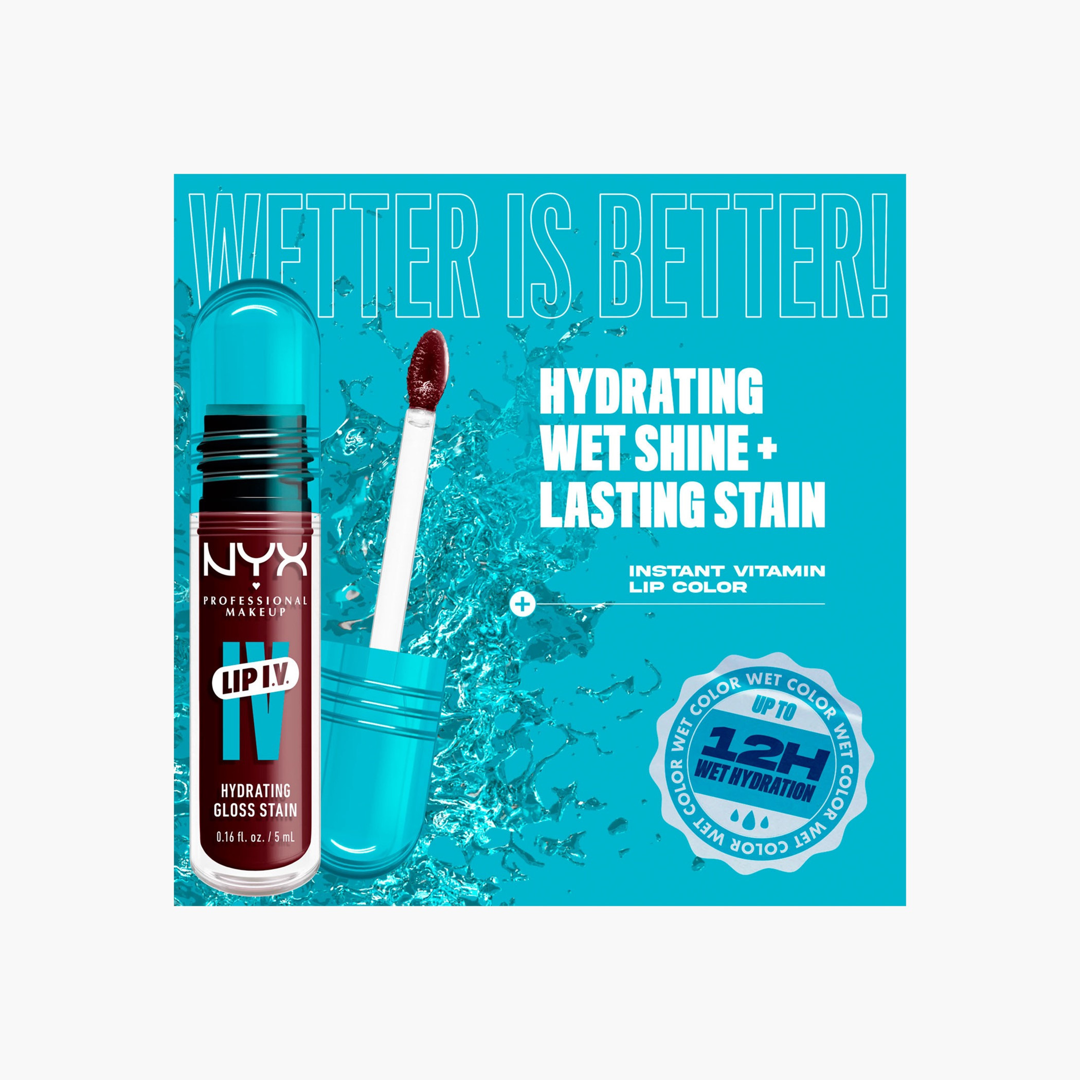 NYX Professional Make up Lip IV Hydrating Gloss Stain - 26 gms-beautyandpersonalcare-makeup-lips-lipglossesandbalms-image-7