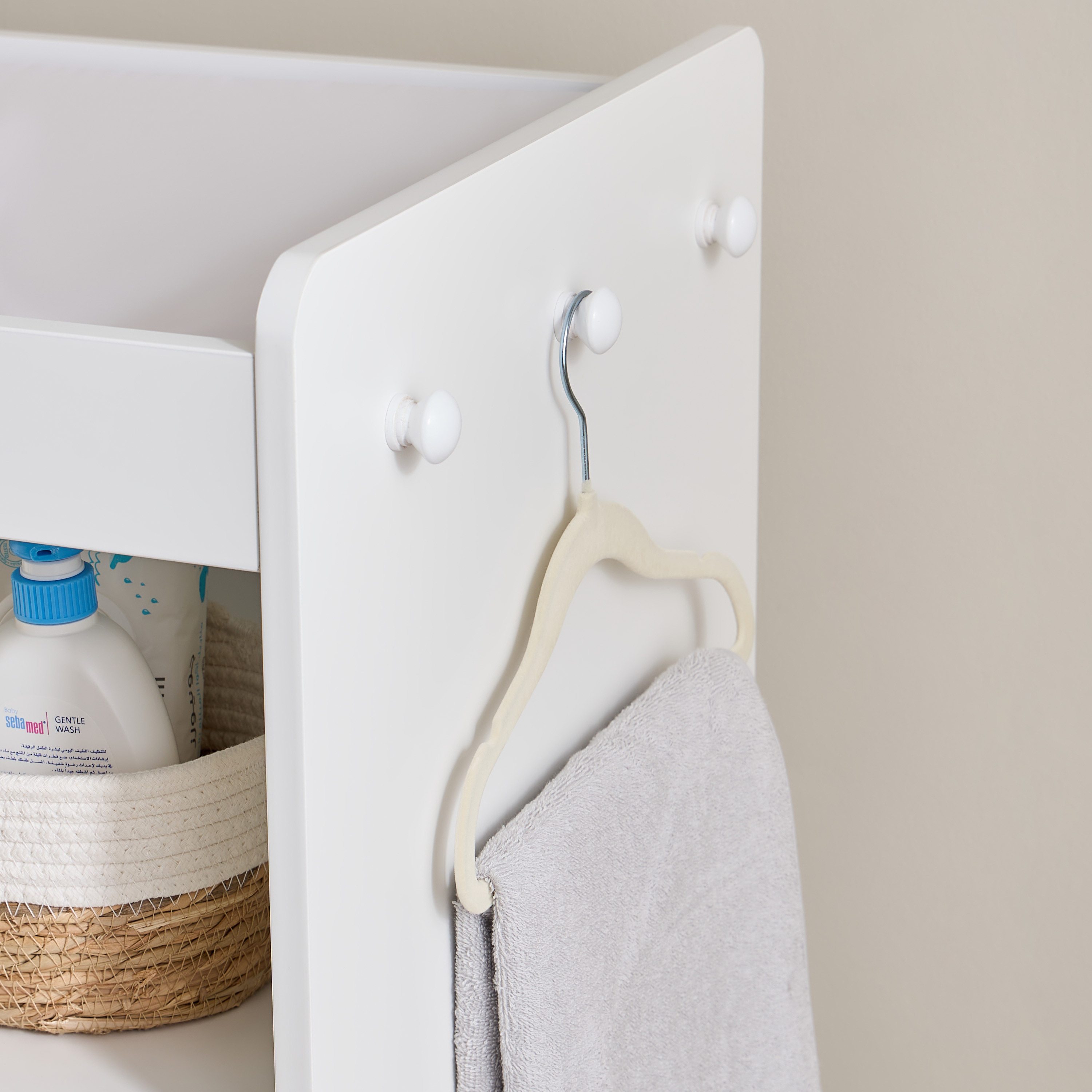Juniors Universal Chest of Drawers with Hooks - Wood-baby-nursery-furniture-wardrobesandstorage-image-6