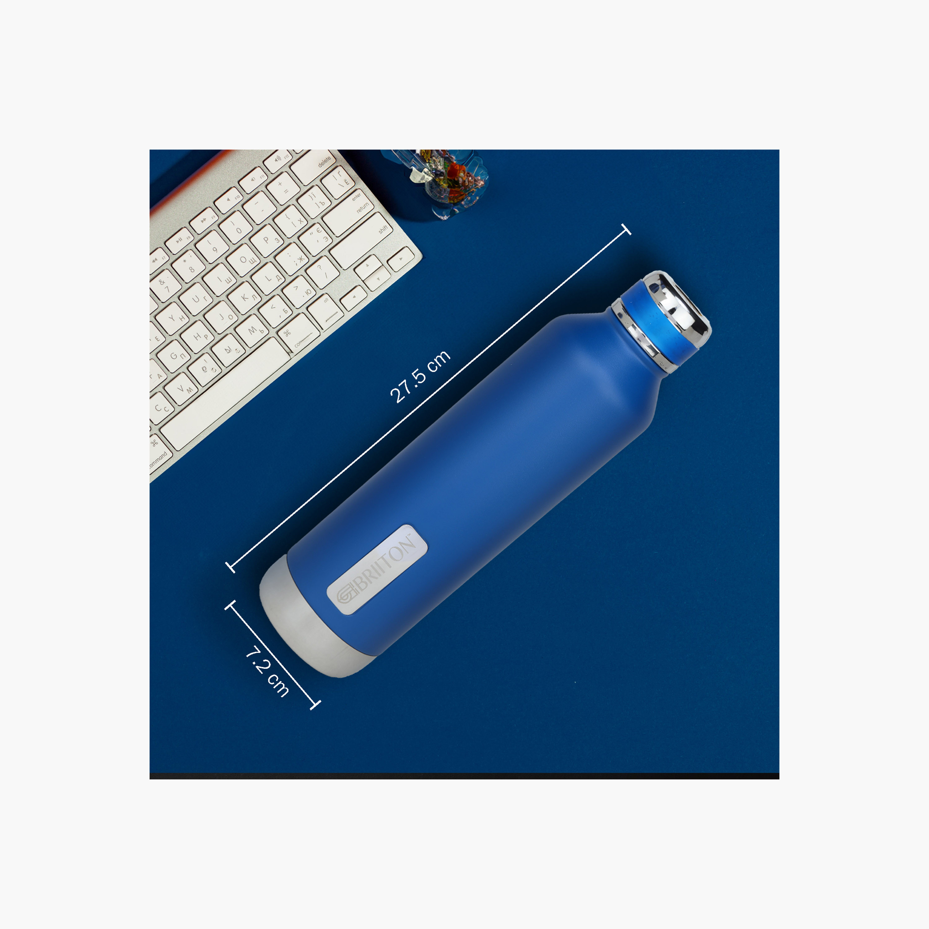 Briiton Double Wall Stainless Steel Insulated Water Bottle - 750 ml-household-dining-drinkserveware-bottles-image-3