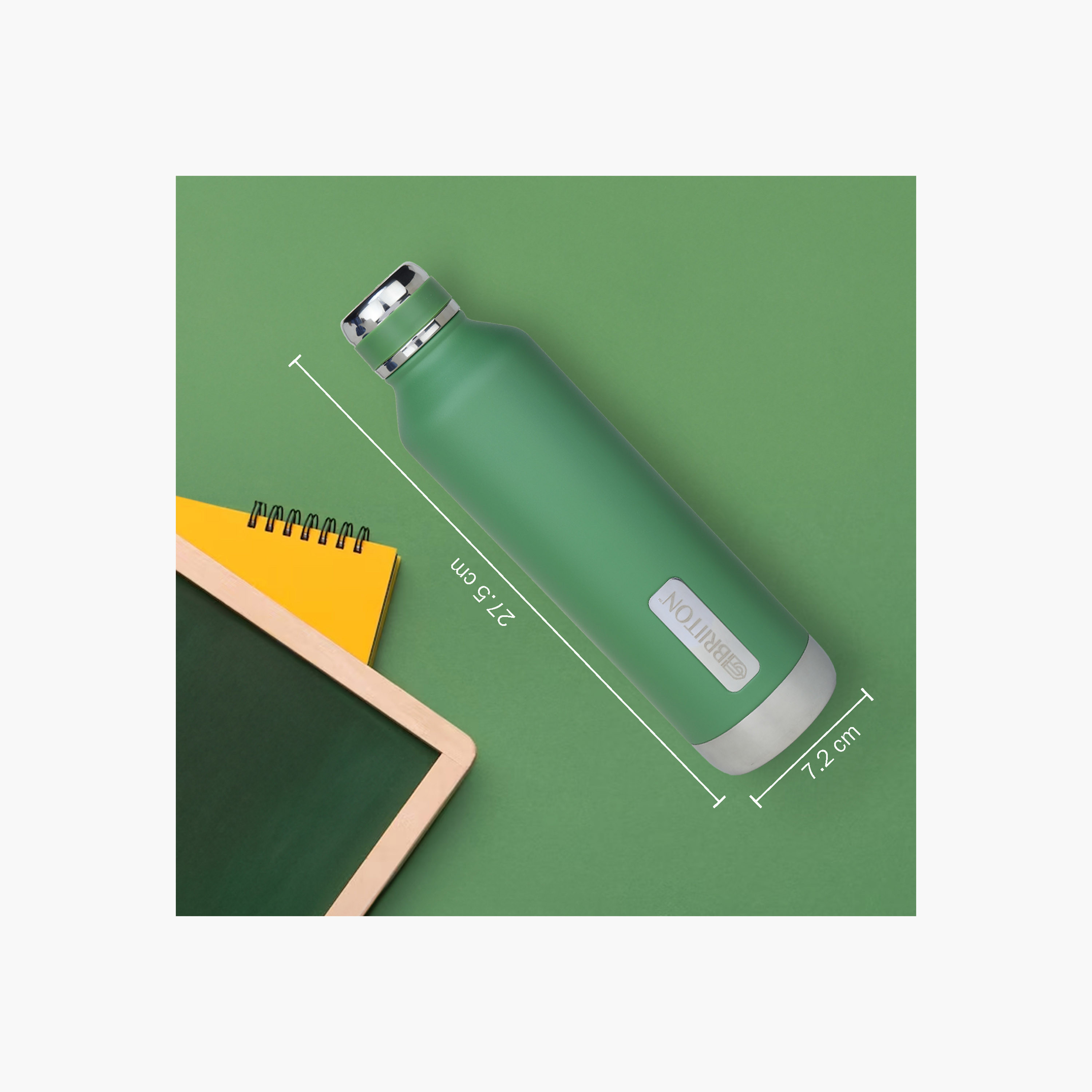 Briiton Logo Print Insulated Stainless Steel Water Bottle - 750 ml-household-dining-drinkserveware-bottles-image-3