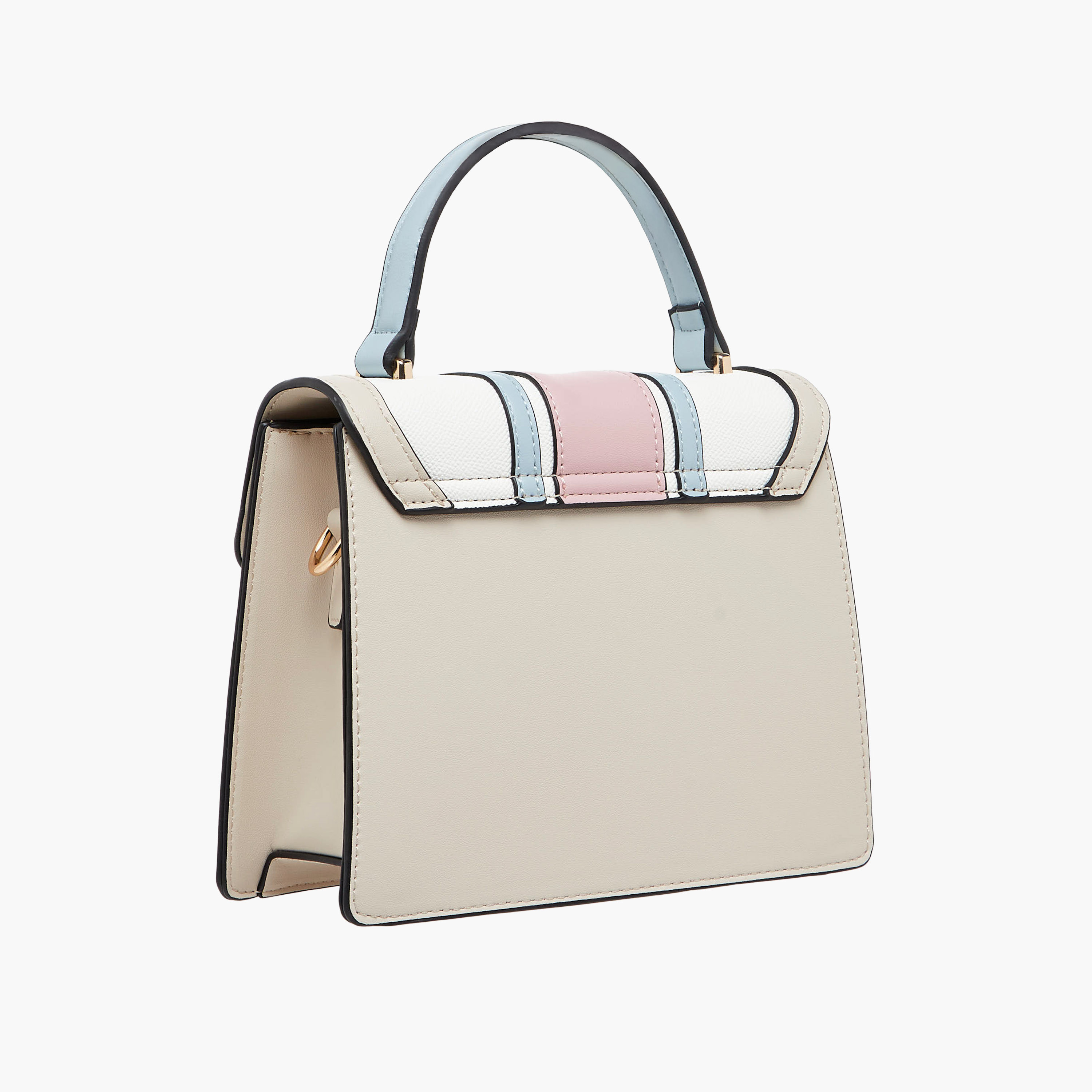 Charlotte Reid Panelled Crossbody Bag with Adjustable Strap-women-bagsandwallets-handbags-image-4