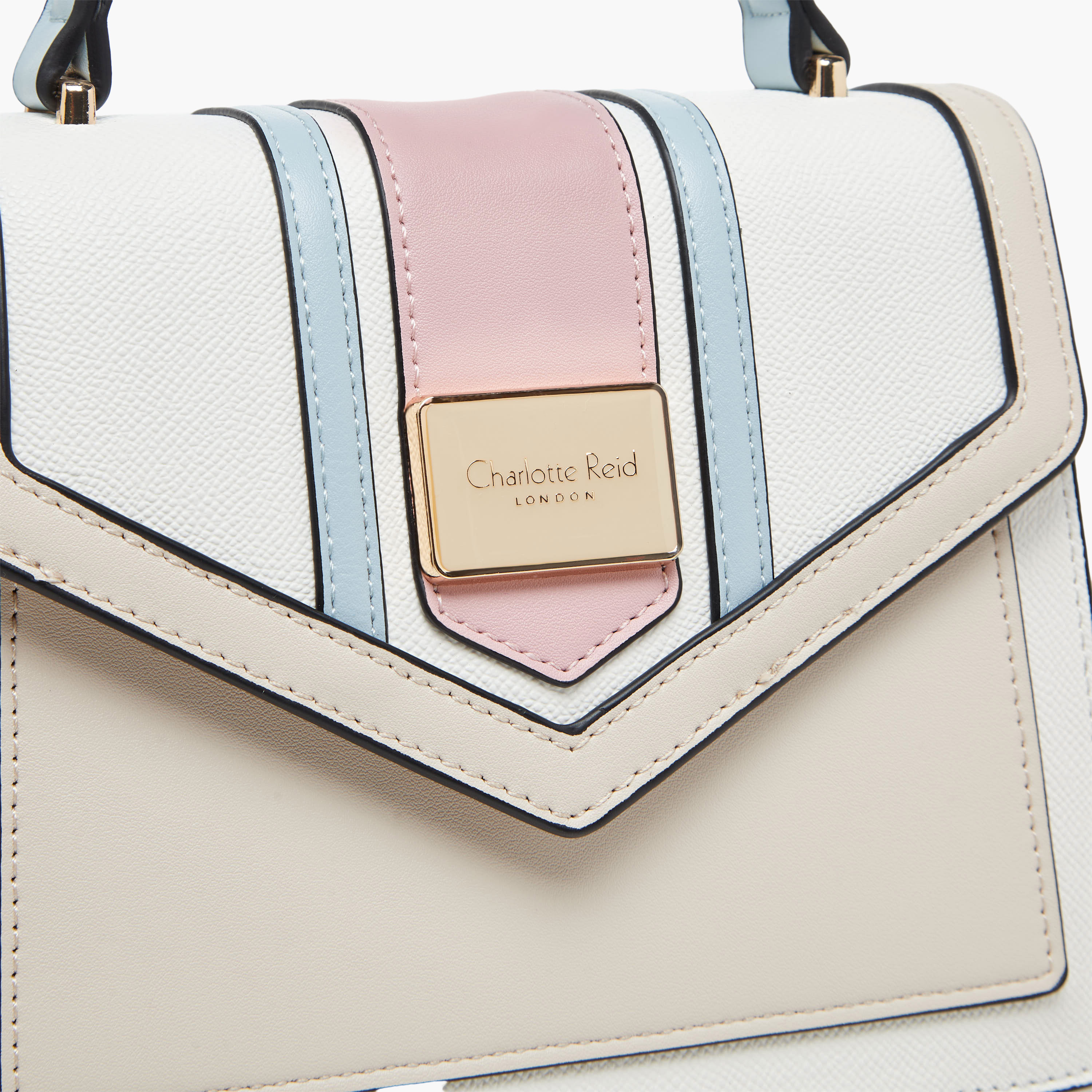 Charlotte Reid Panelled Crossbody Bag with Adjustable Strap-women-bagsandwallets-handbags-image-5