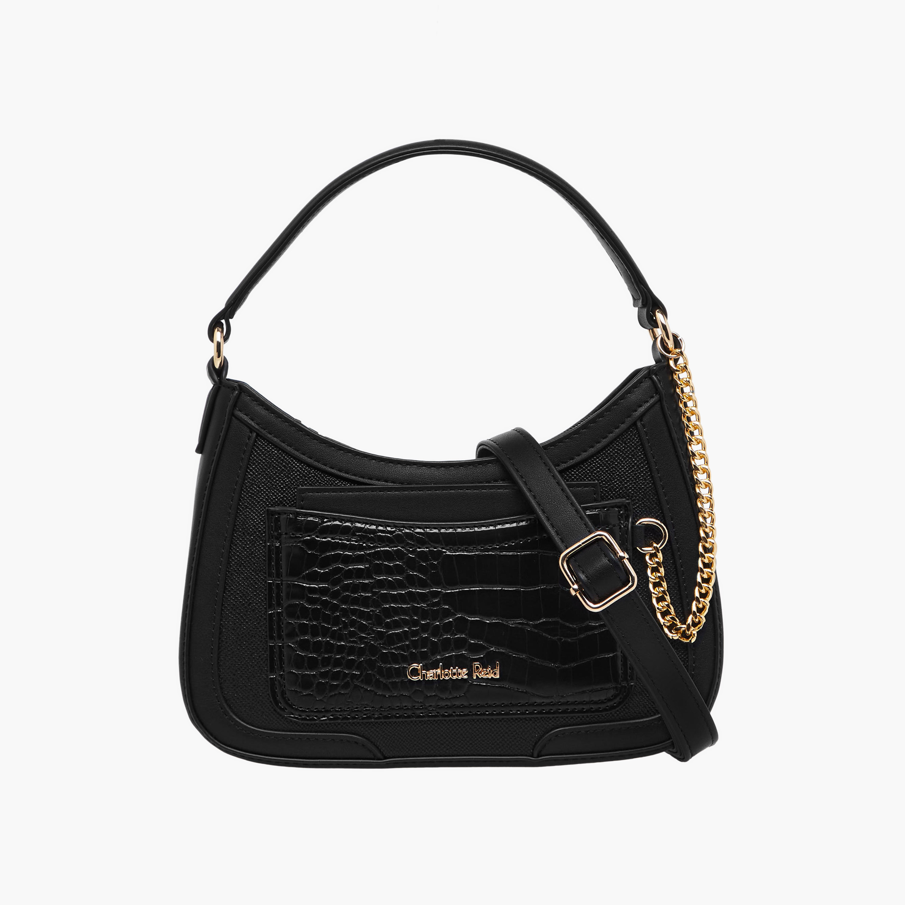 شنطة كروس سادة بحزام قابل للفصل من شارلوت ريد-women-bagsandwallets-handbags-image-1