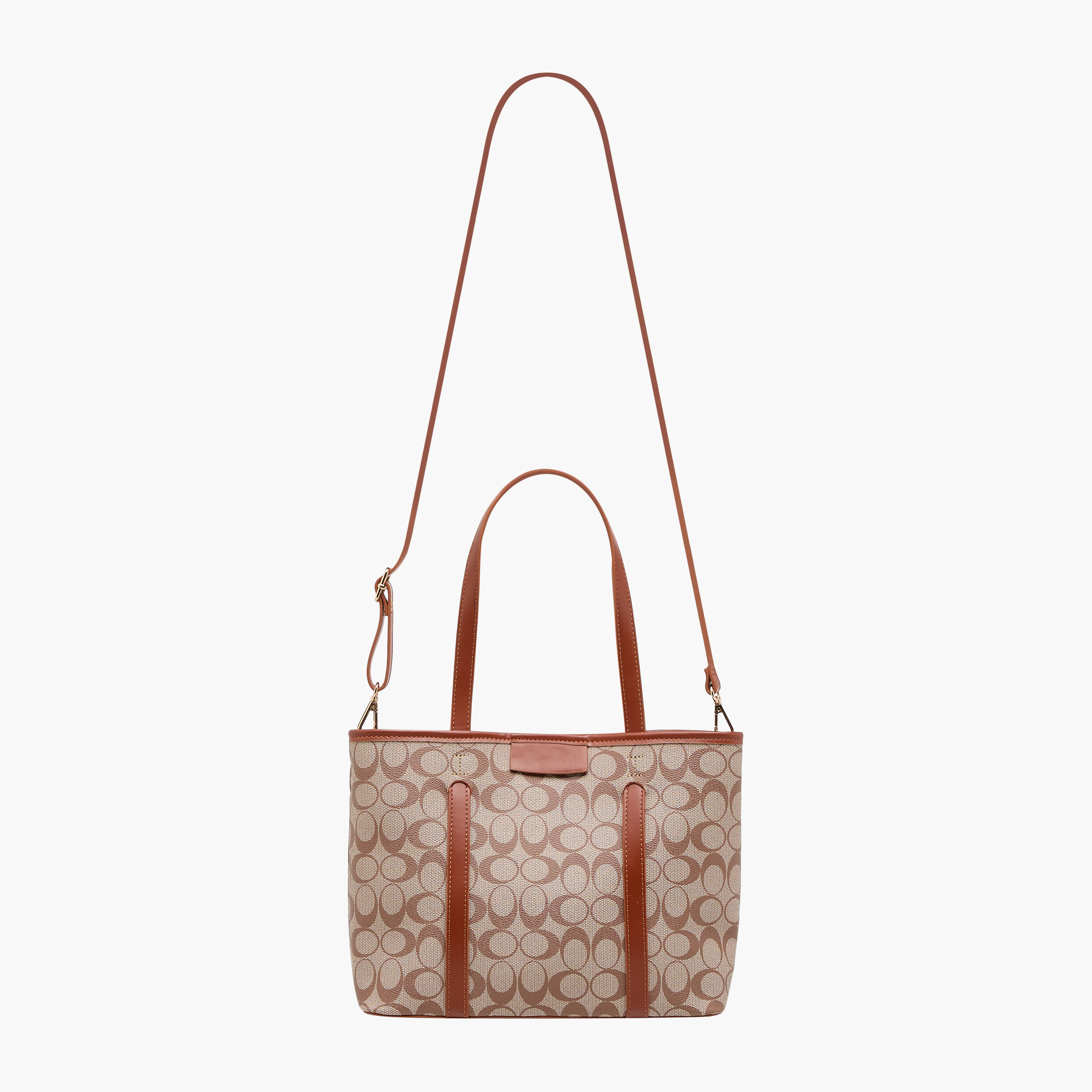 شنطة توتي بطبعات مع شنطة صغيرة من أدور-women-bagsandwallets-handbags-image-3