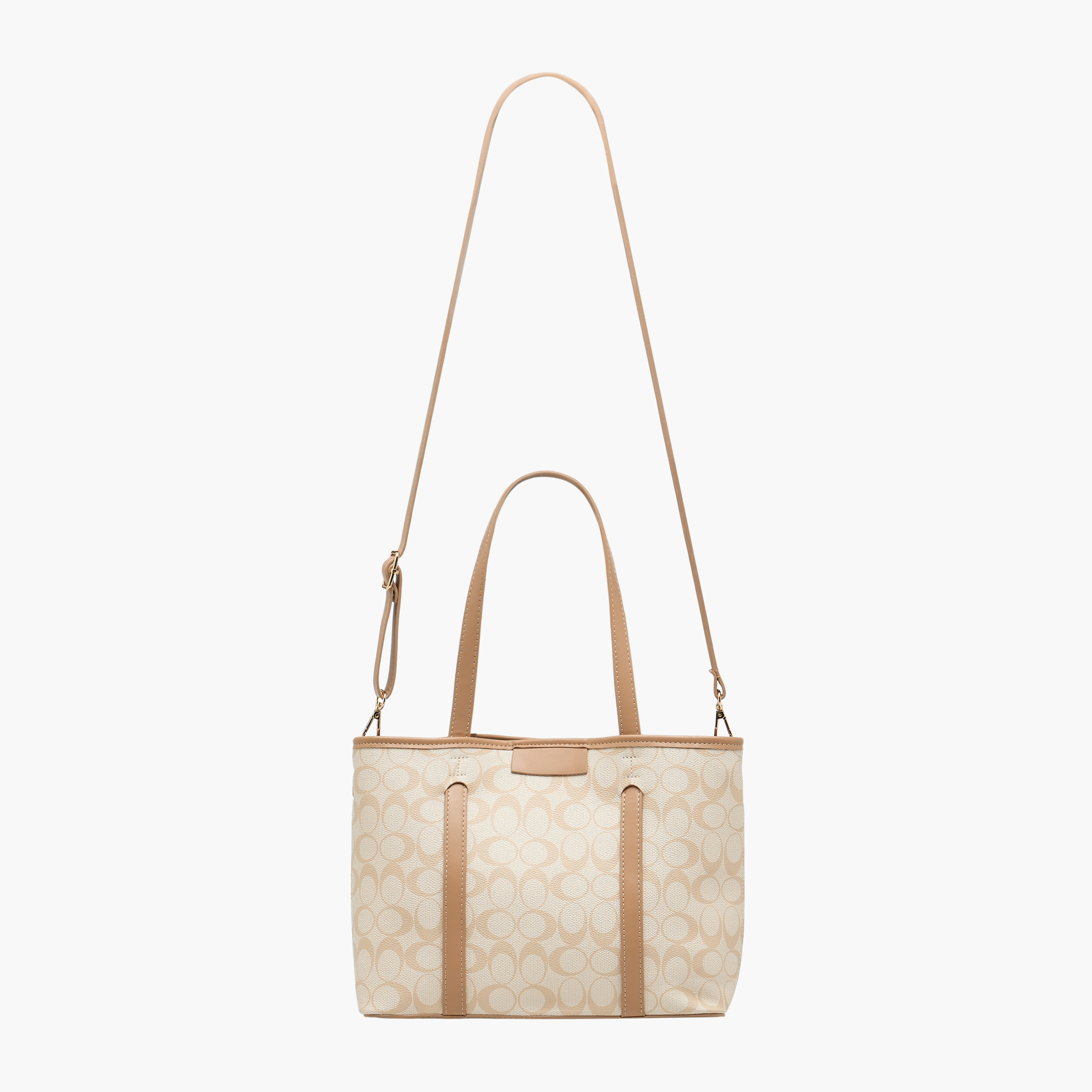 شنطة توتي بطبعات مع محفظة من أدور-women-bagsandwallets-handbags-image-3