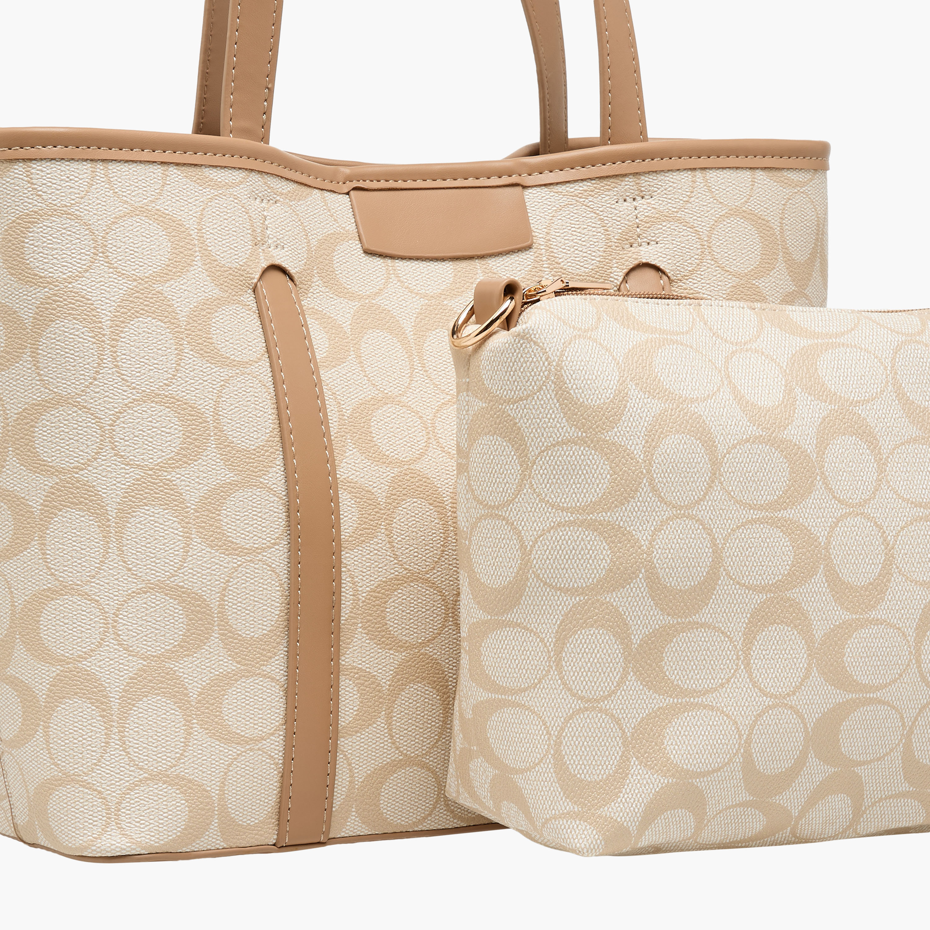 شنطة توتي بطبعات مع محفظة من أدور-women-bagsandwallets-handbags-image-6