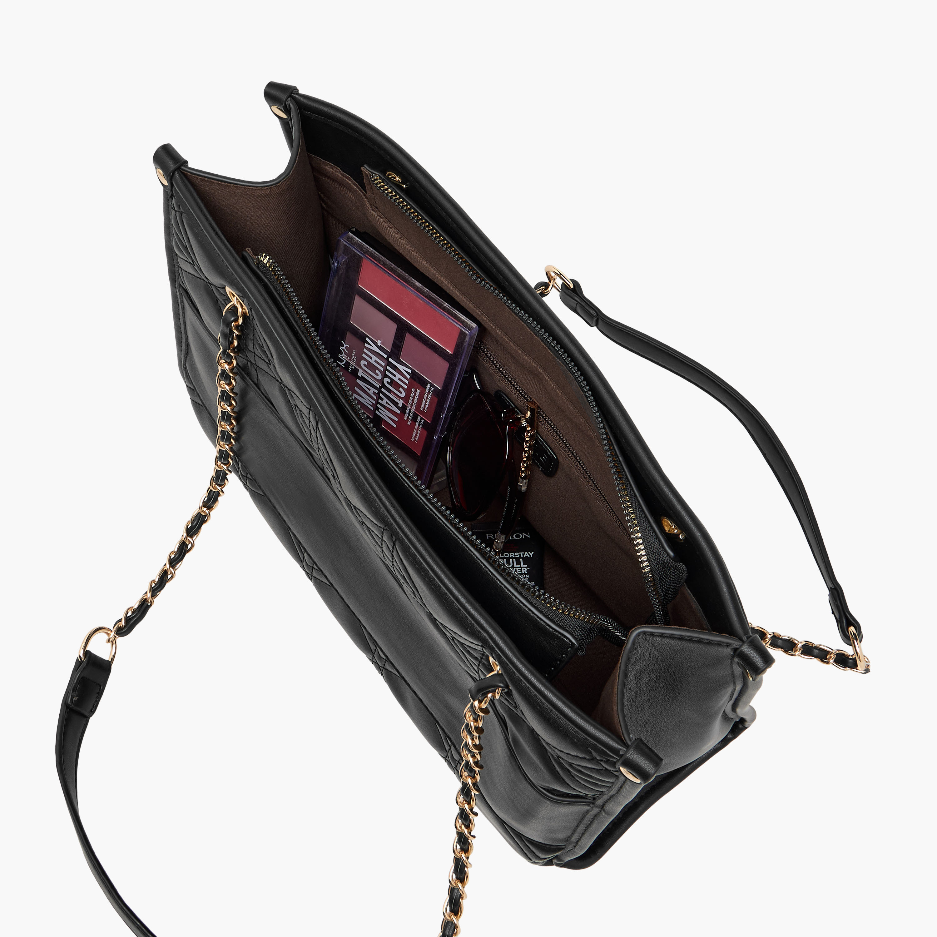 شنطة توتي مبطنة بمقبض سلسلة من أدور-women-bagsandwallets-handbags-image-8