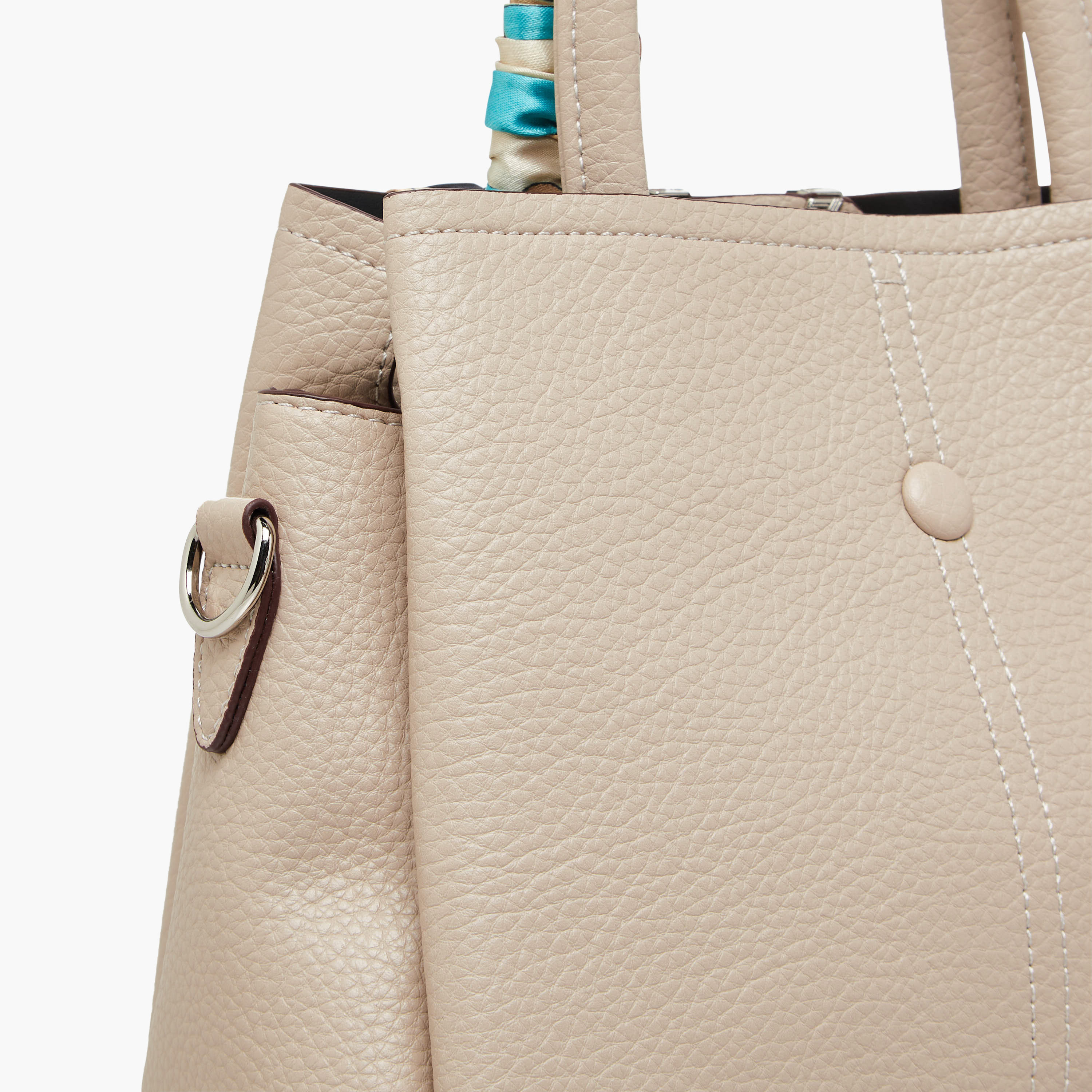 شنطة توت بحزام قابل للفصل وبزينة وشاح توم من ساشا-women-bagsandwallets-handbags-image-6