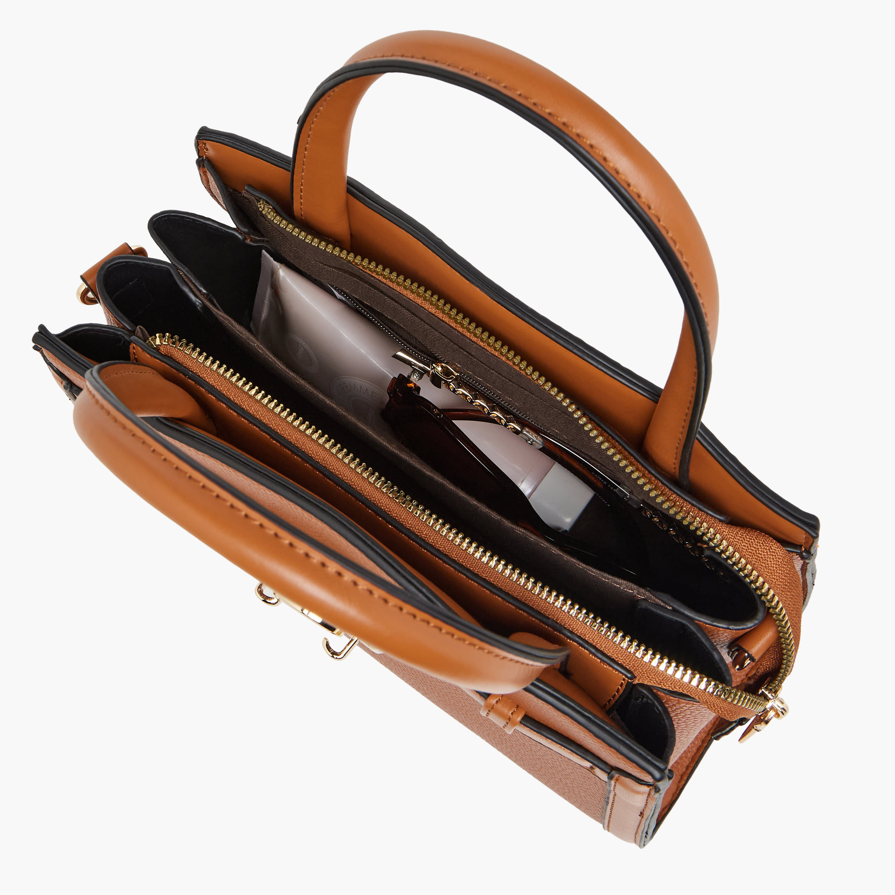 شنطة توت بارزة الملمس بمقبض مزدوج توم من ساشا-women-bagsandwallets-handbags-image-9