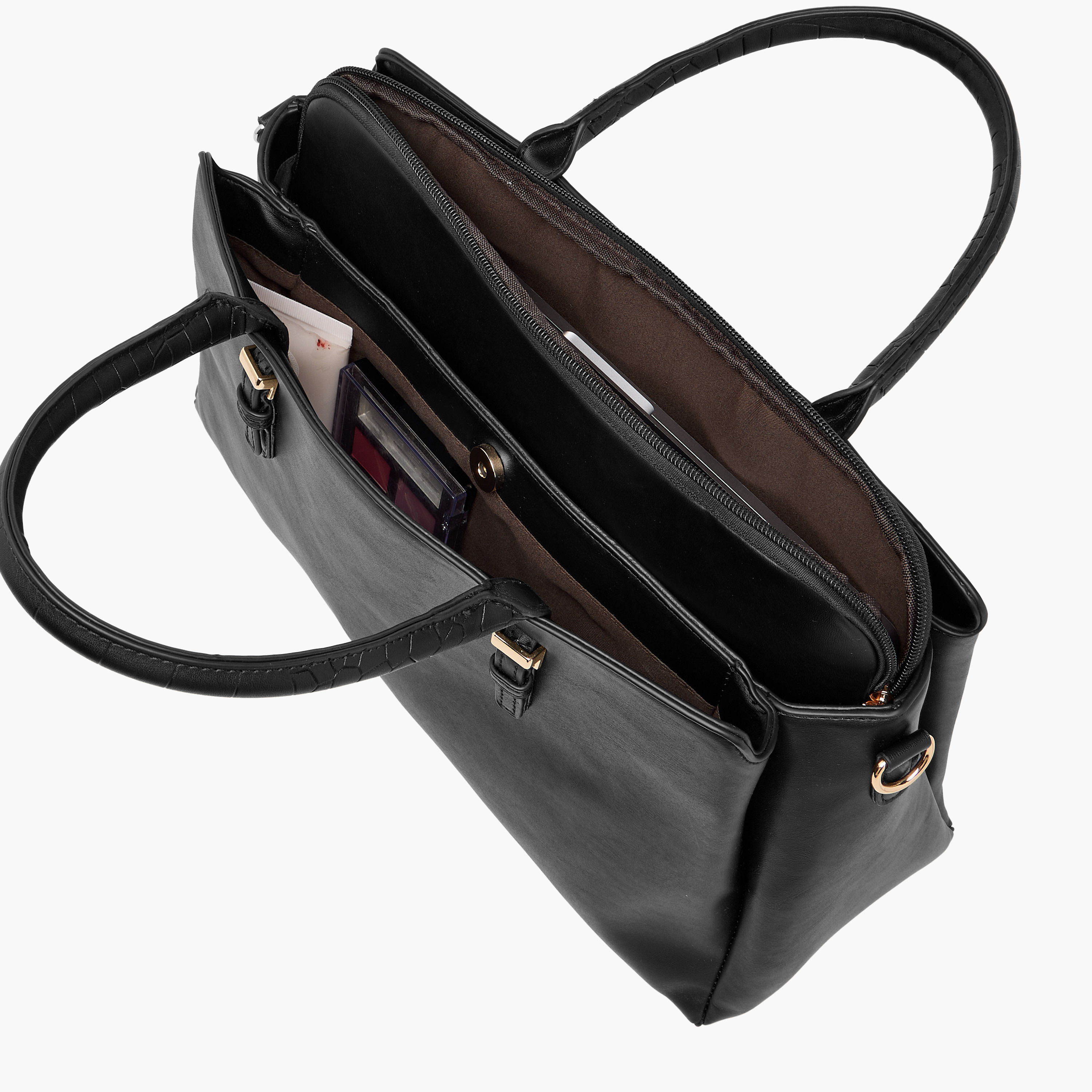 Sasha Tom Monotone Tote Bag with Laptop Sleeve-women-bagsandwallets-handbags-image-10