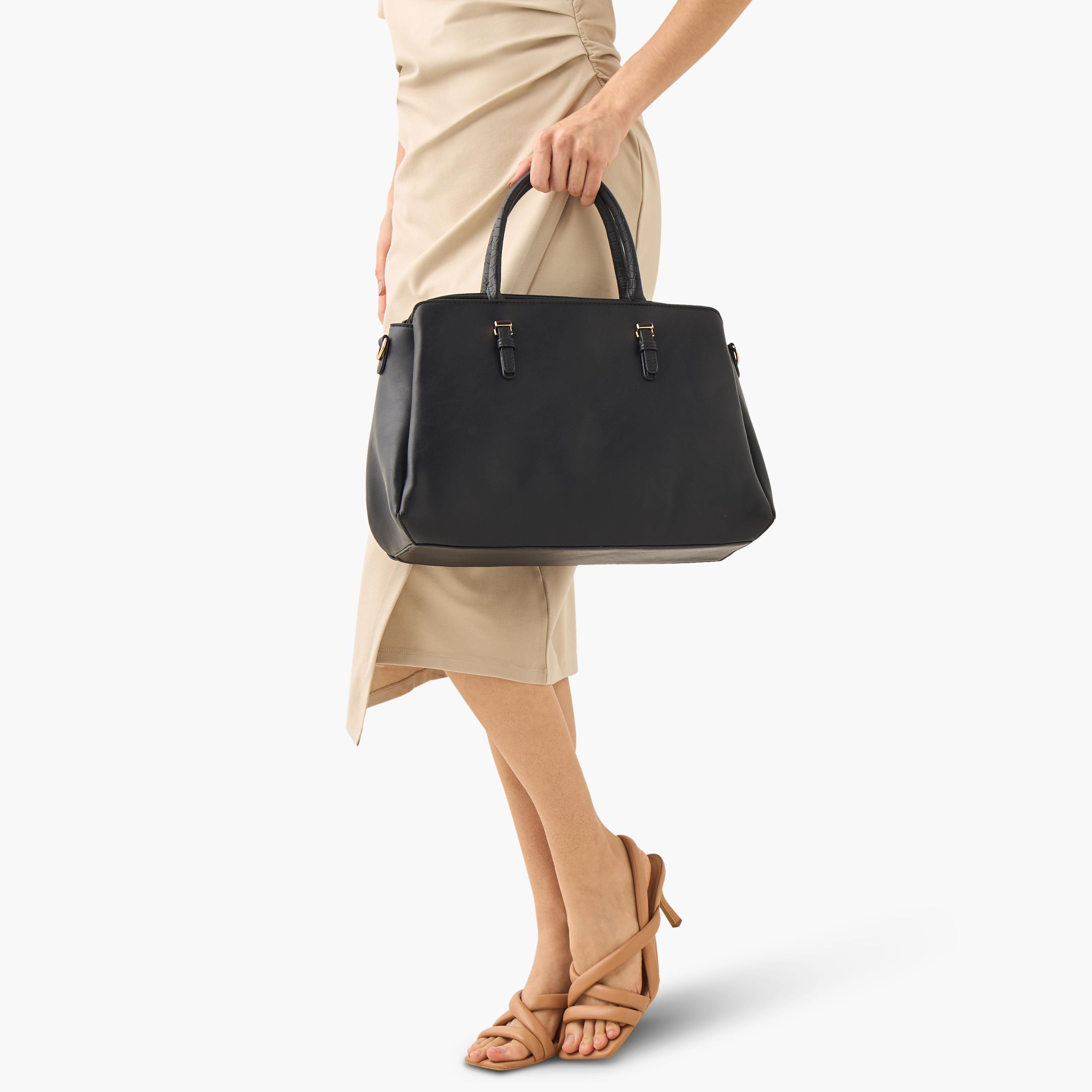Sasha Tom Monotone Tote Bag with Laptop Sleeve-women-bagsandwallets-handbags-image-9