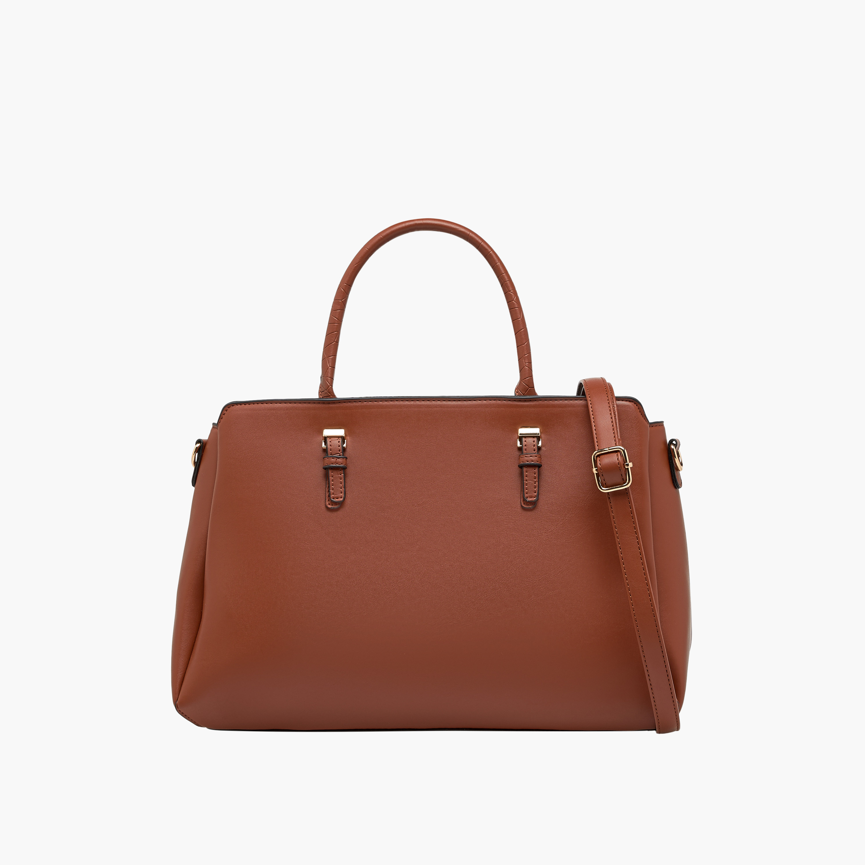 شنطة توتي سادة بمقابض مزدوجة من ساشا-women-bagsandwallets-handbags-image-1