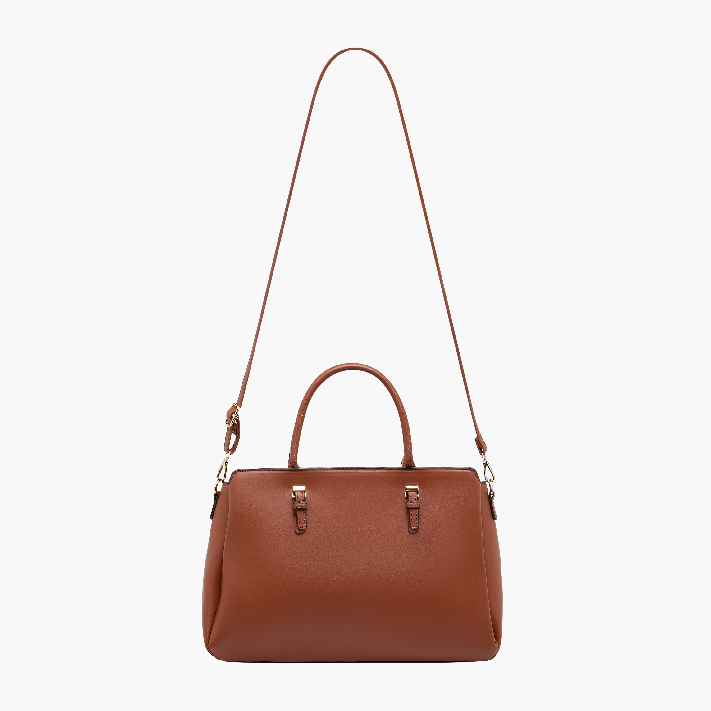 شنطة توتي سادة بمقابض مزدوجة من ساشا-women-bagsandwallets-handbags-image-3