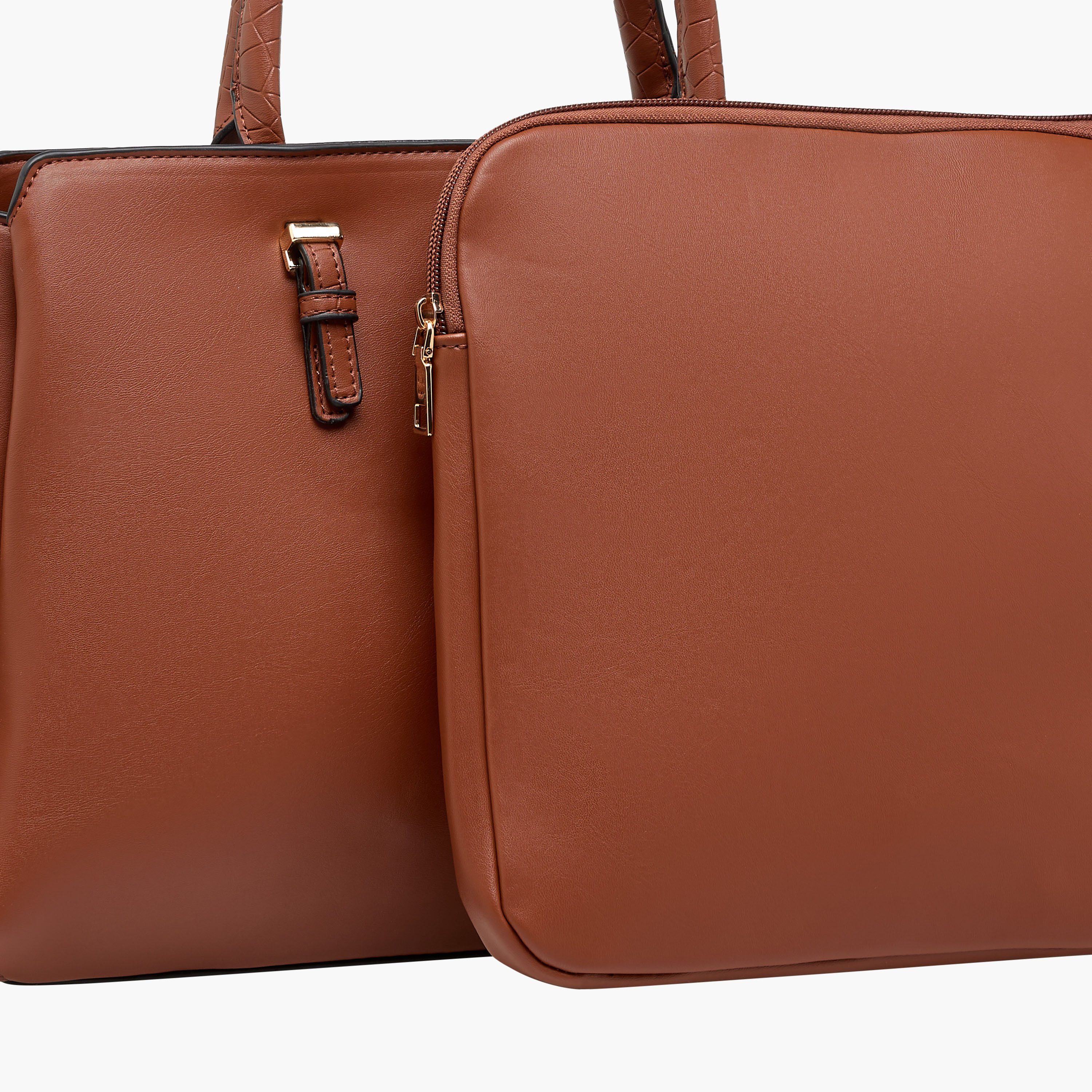شنطة توتي سادة بمقابض مزدوجة من ساشا-women-bagsandwallets-handbags-image-6